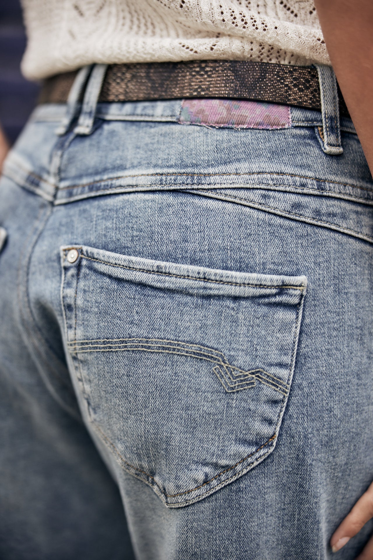 

Jeans droit Ultra Long Femme Ester pamplone | Freeman T. Porter