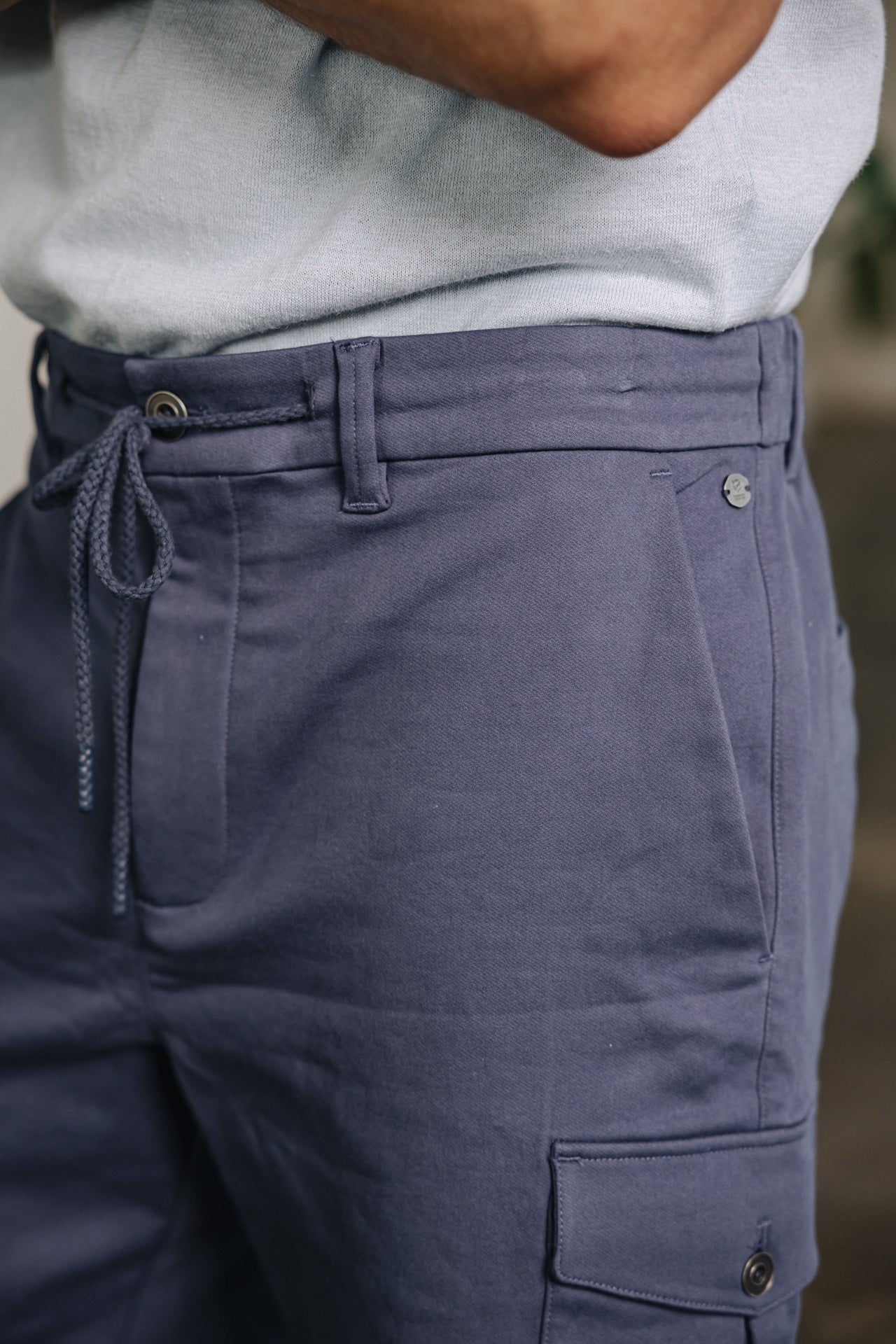 

Short Homme Josue Tencel vintage indigo | Freeman T. Porter