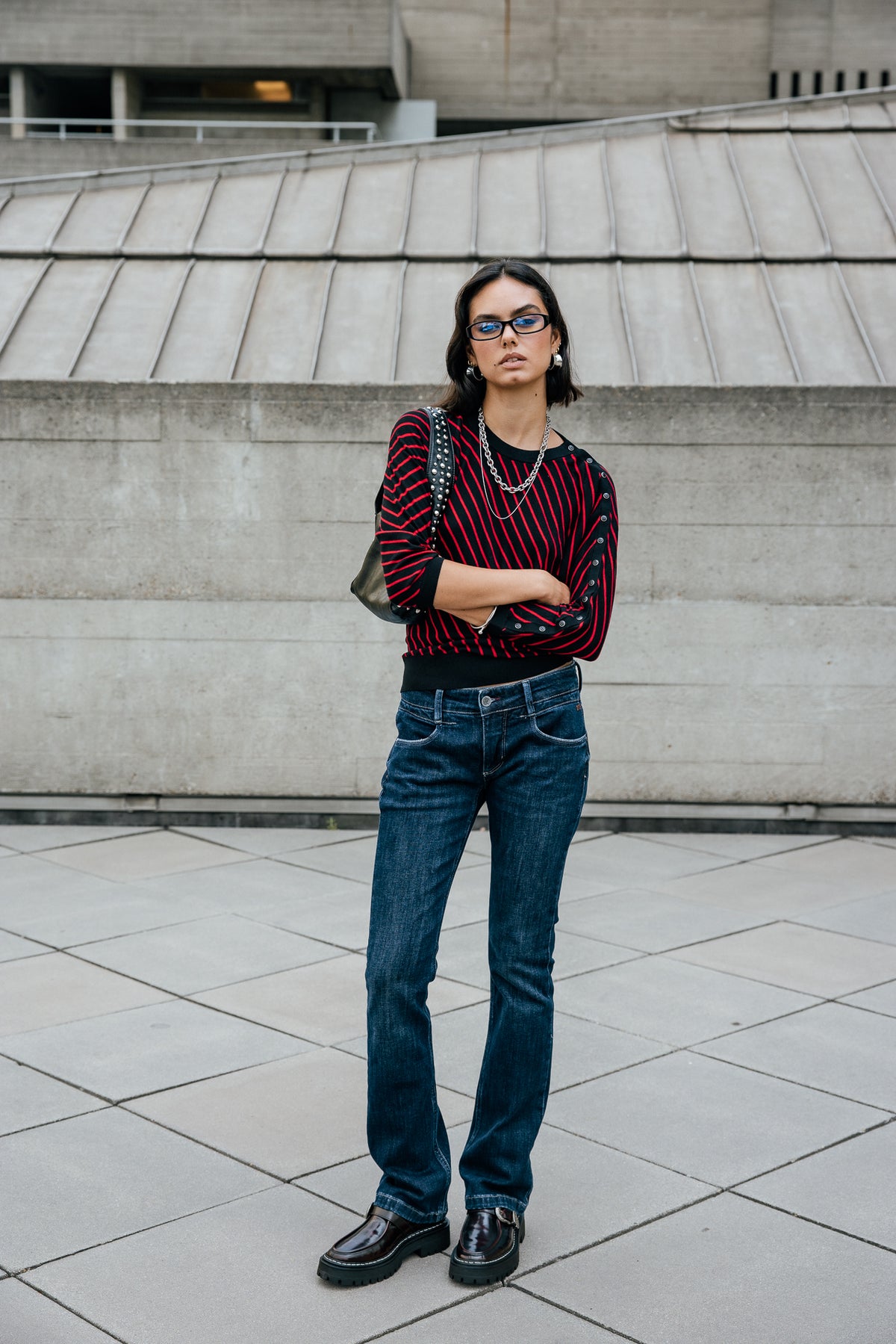 

Bootcut-Jeans Damen Betsy battle | Freeman T. Porter