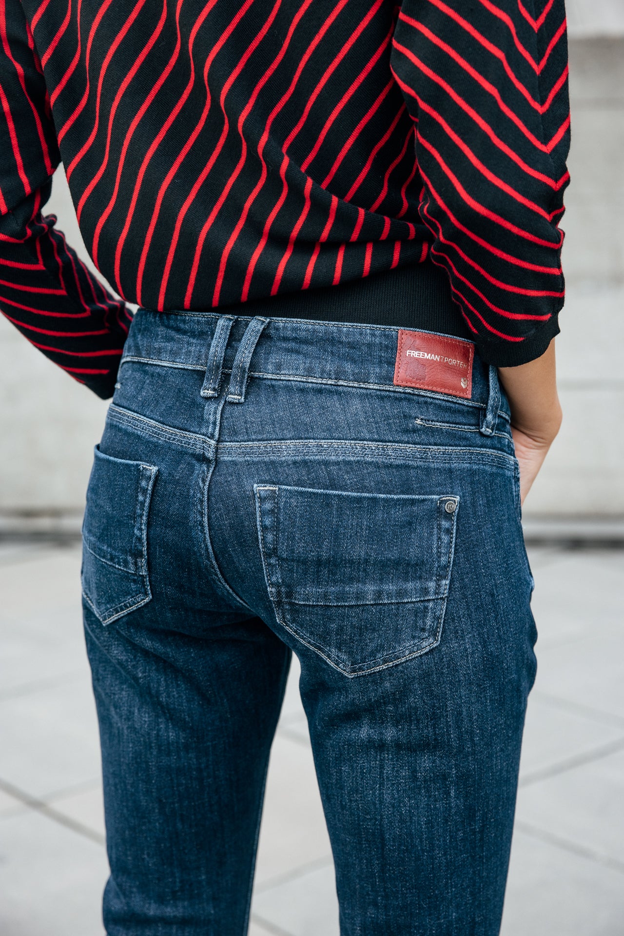 

Bootcut-Jeans Damen Betsy battle | Freeman T. Porter
