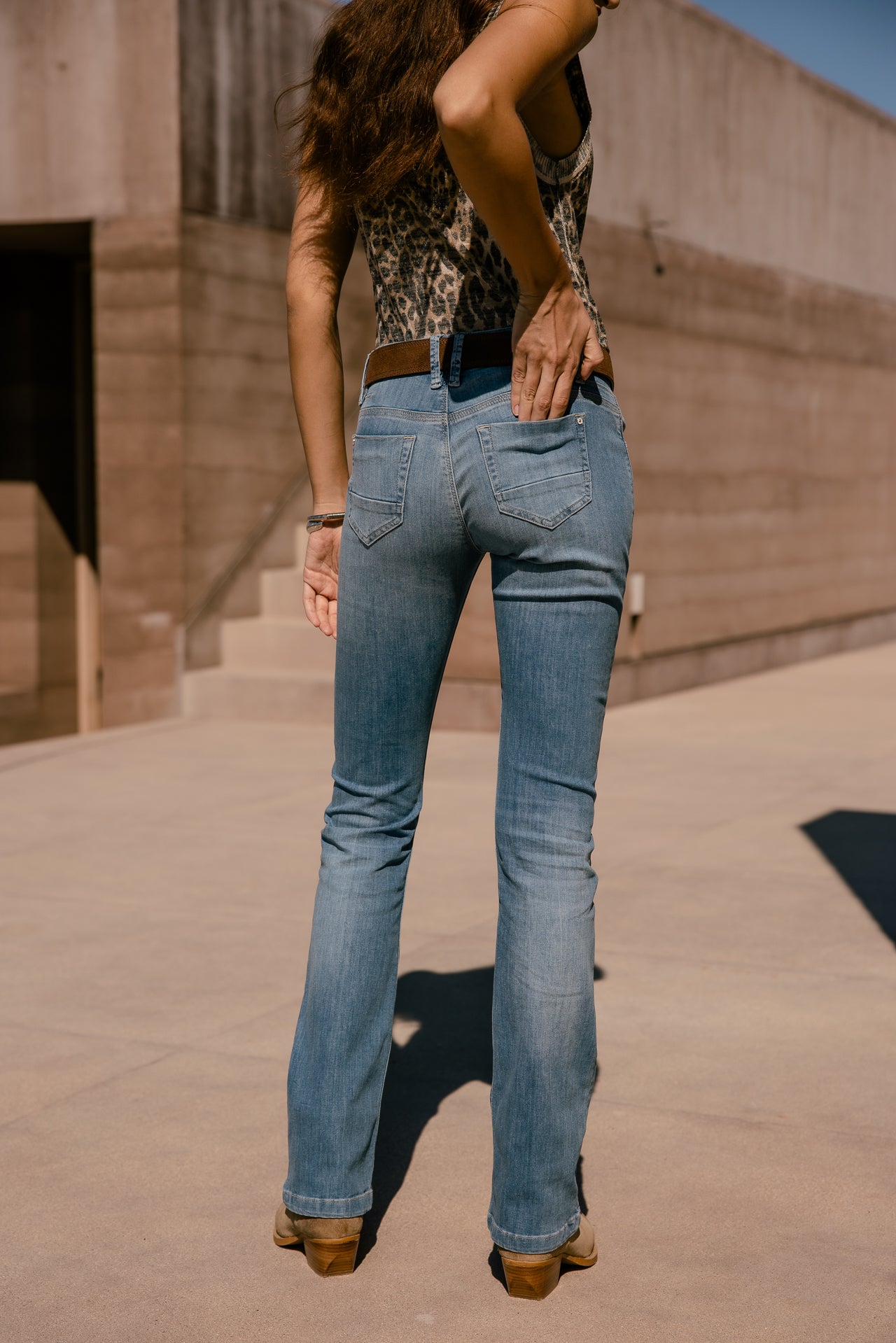 

Jeans bootcut Femme Betsy S-SDM pacific light | Freeman T. Porter