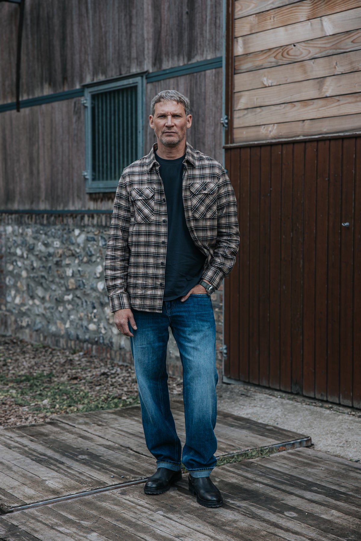 

Gerade geschnittene Jeans Herren Victor scrap | Freeman T. Porter