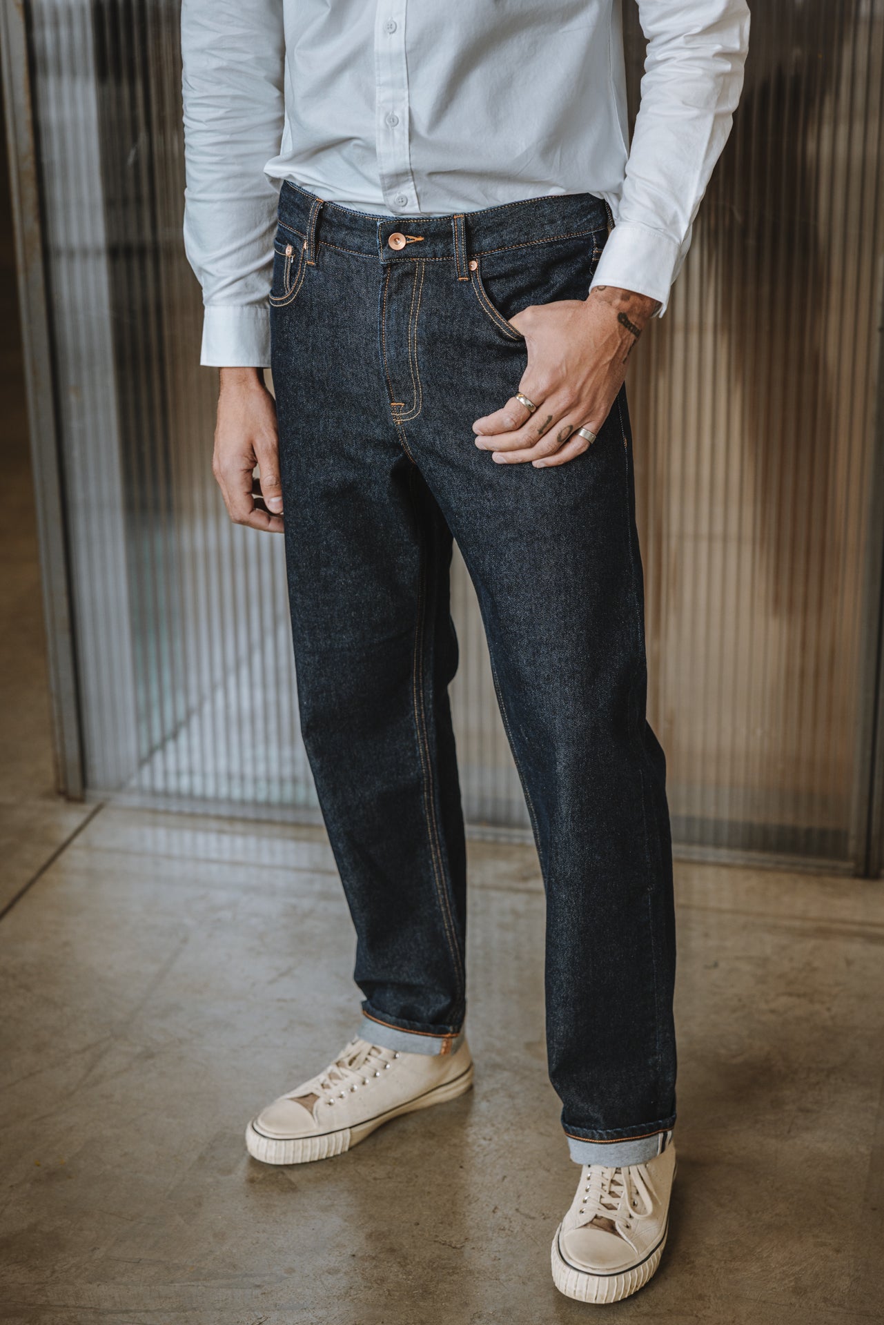   
            

Gerade geschnittene Jeans Herren Victor raw selvedge | Freeman T. Porter
          