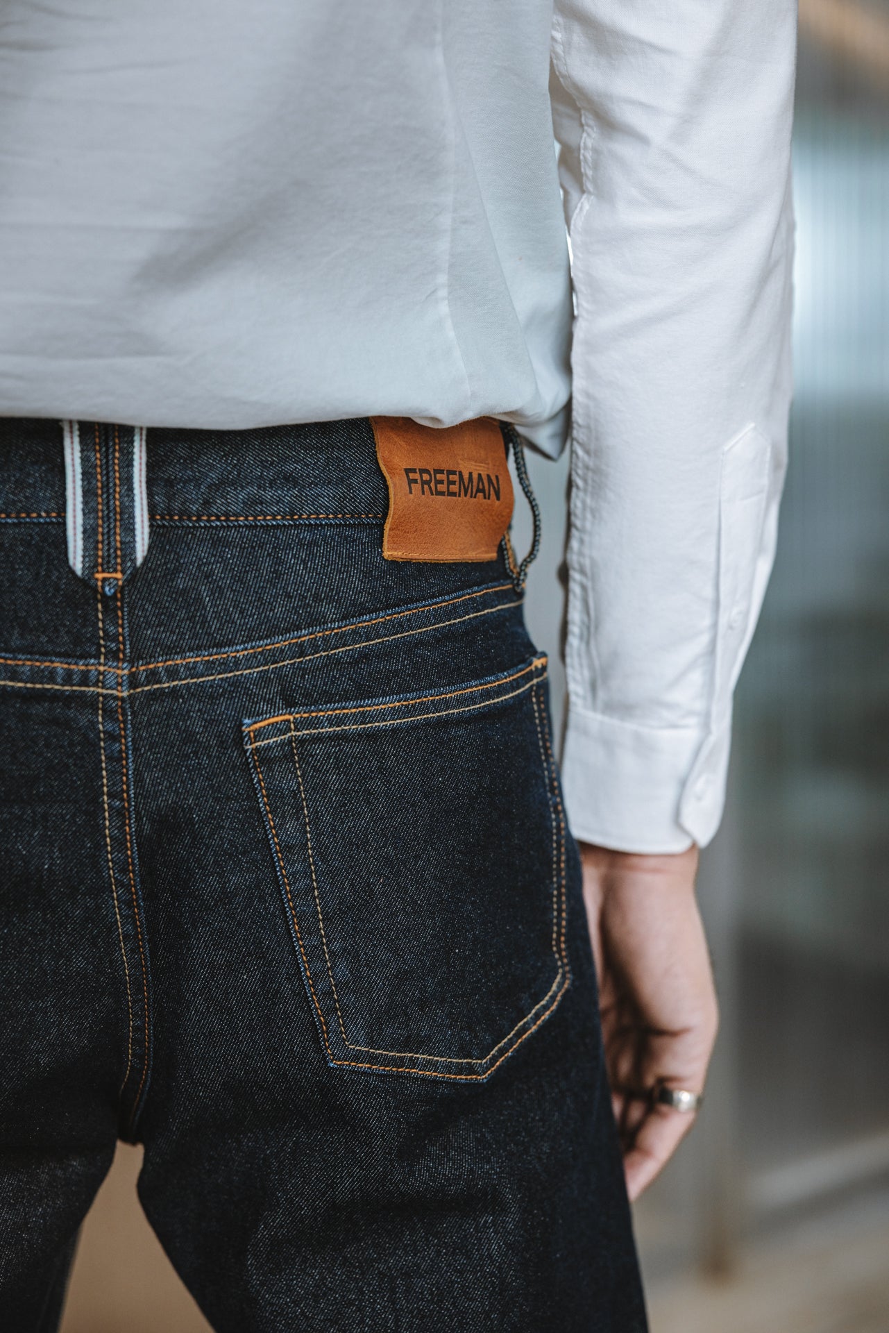 
              

Gerade geschnittene Jeans Herren Victor raw selvedge | Freeman T. Porter
            