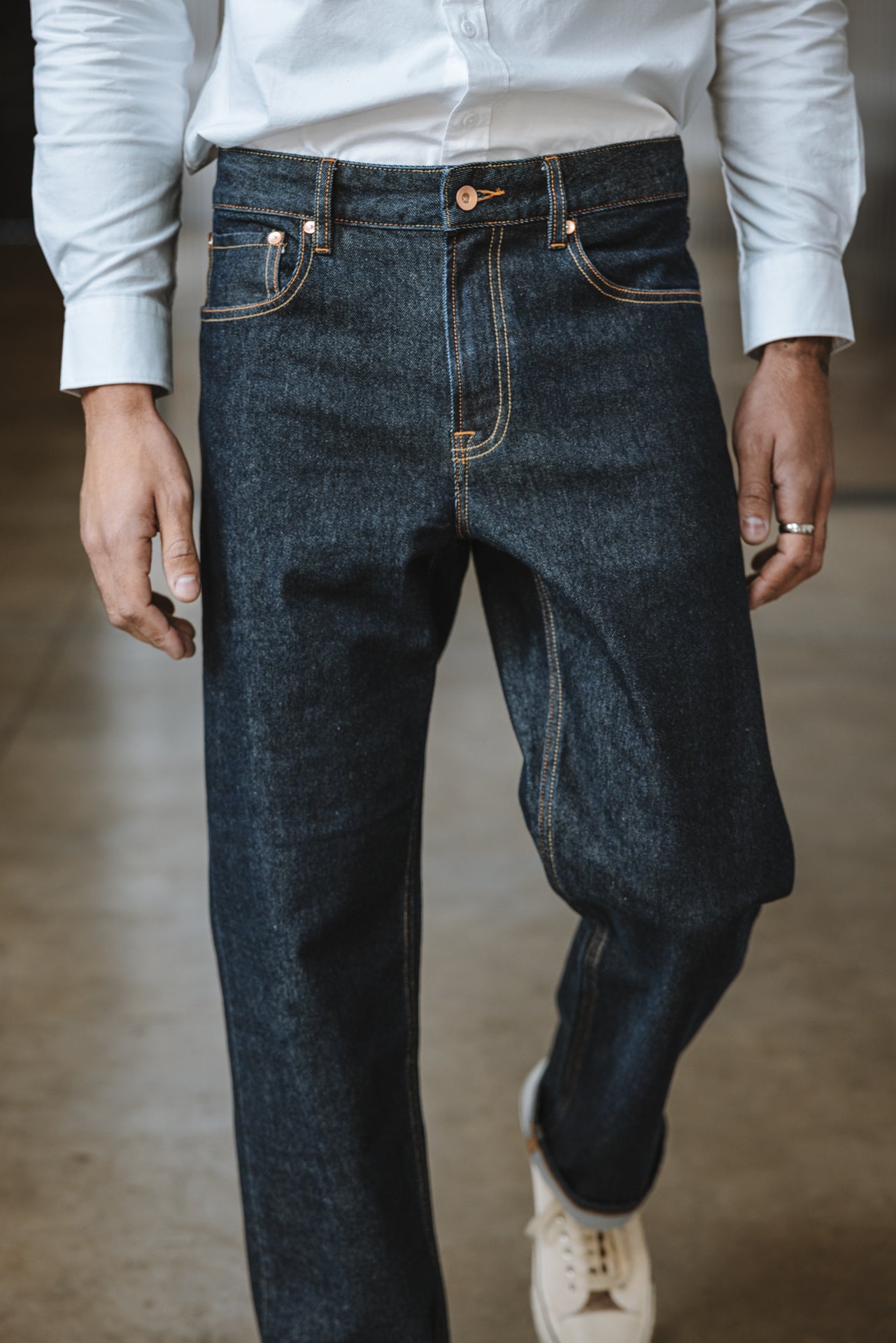 

Straight jeans Men Victor raw selvedge | Freeman T. Porter