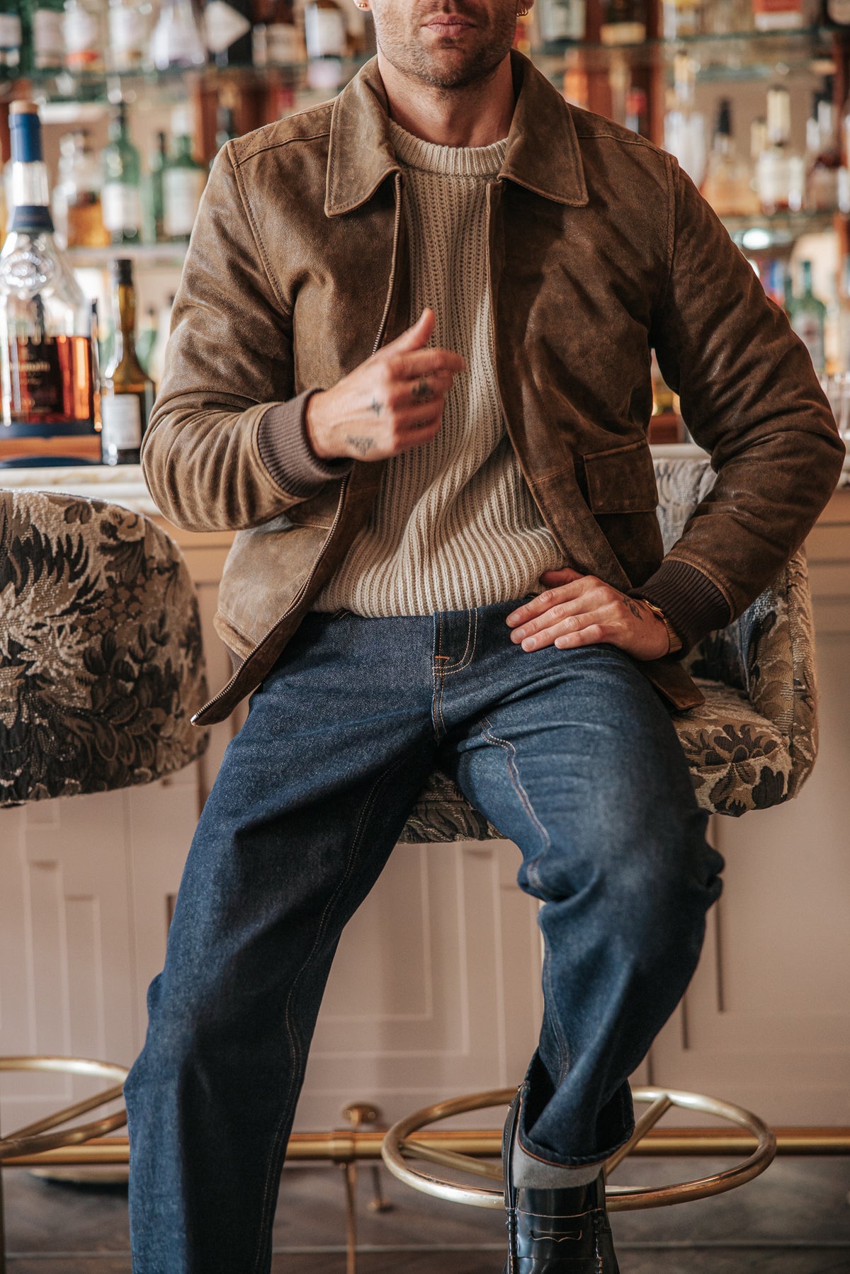 

Gerade geschnittene Jeans Herren Victor raw selvedge | Freeman T. Porter