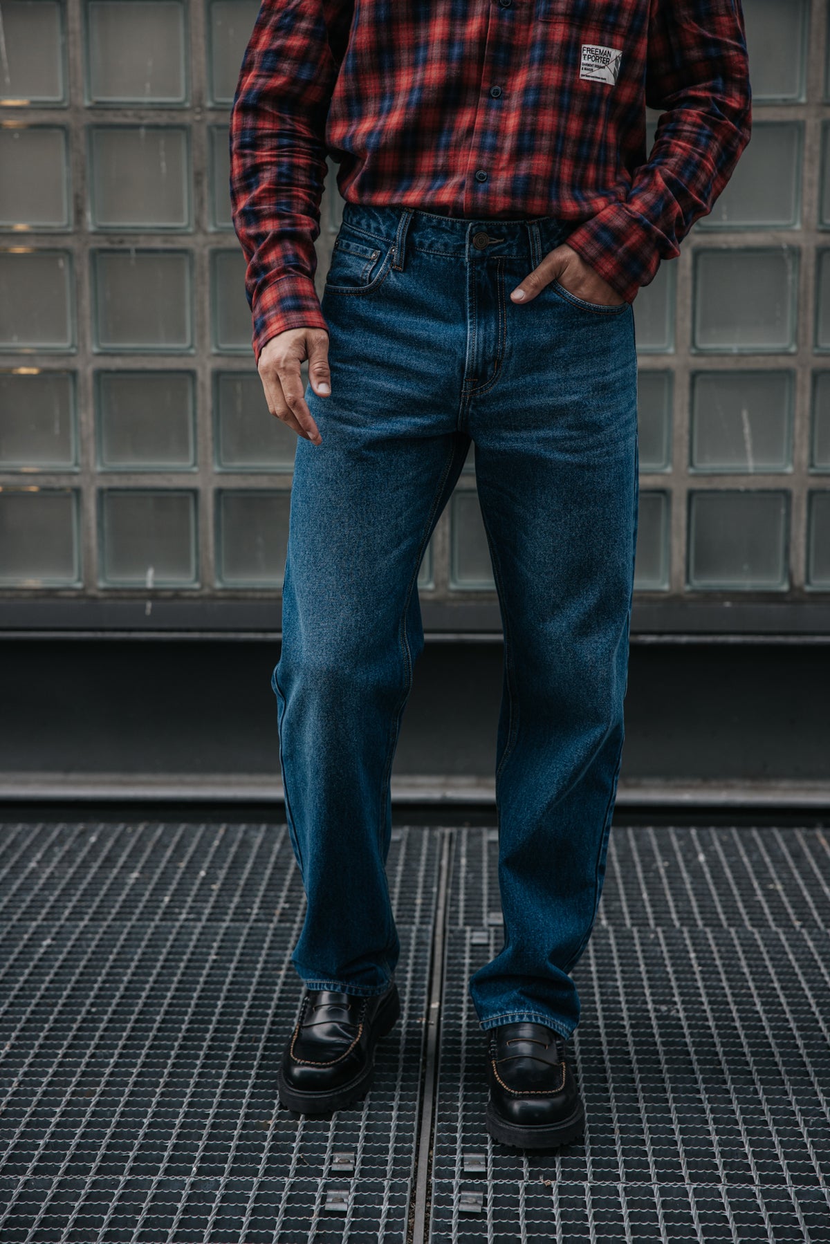 

Straight jeans Heren Victor evans dark | Freeman T. Porter