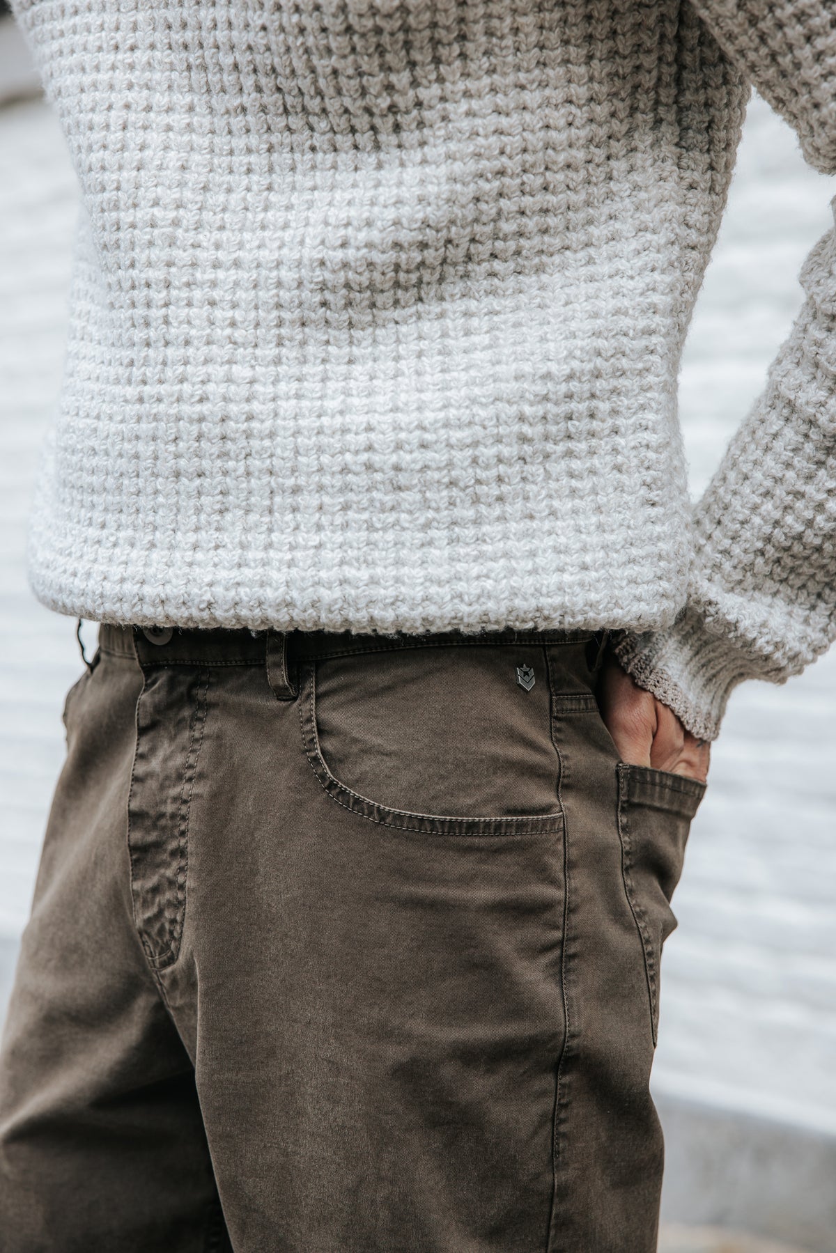 

Pantalón recto Hombre Victor Mazaro khaki | Freeman T. Porter