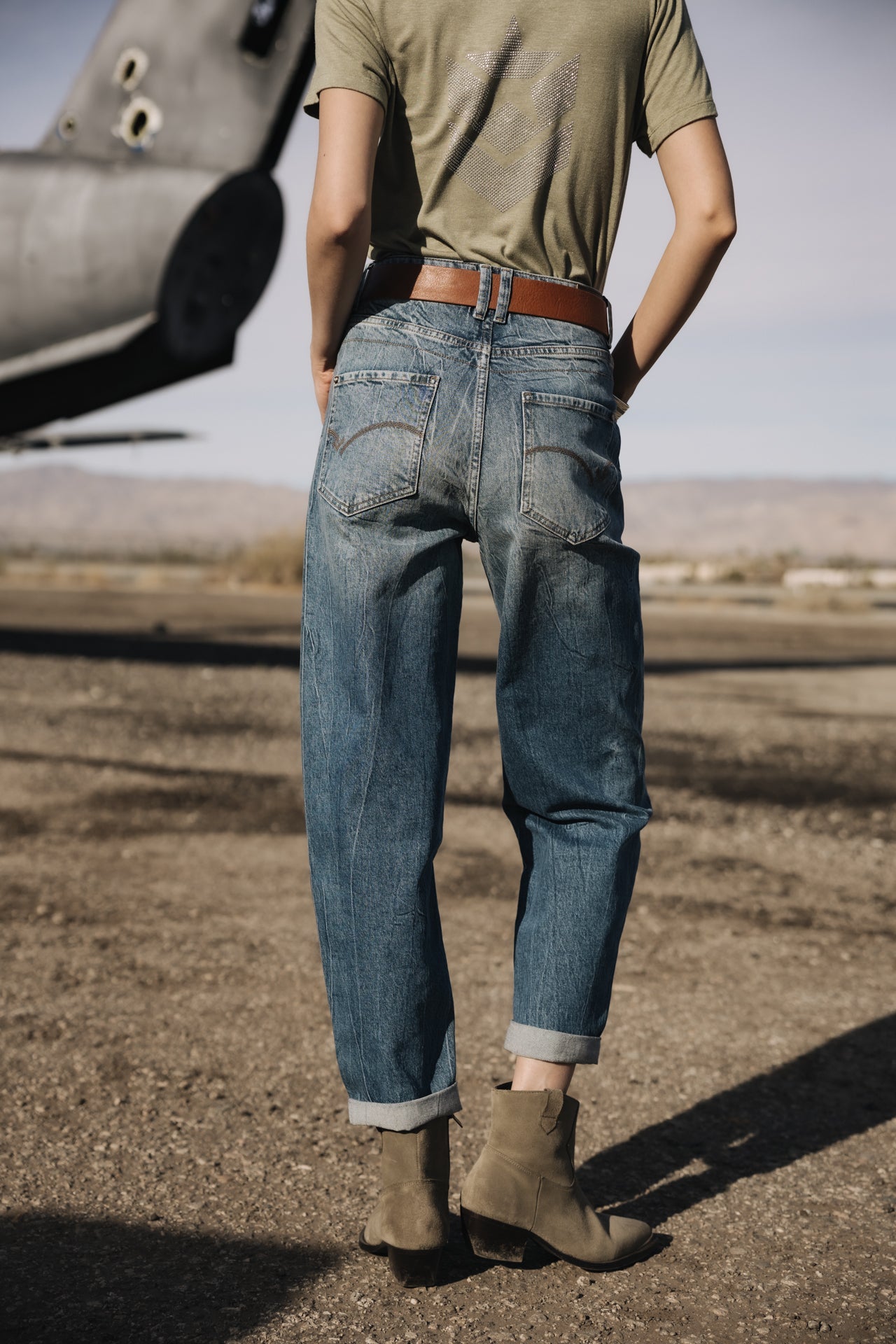 

Jeans taille haute Femme Edita bocaina | Freeman T. Porter