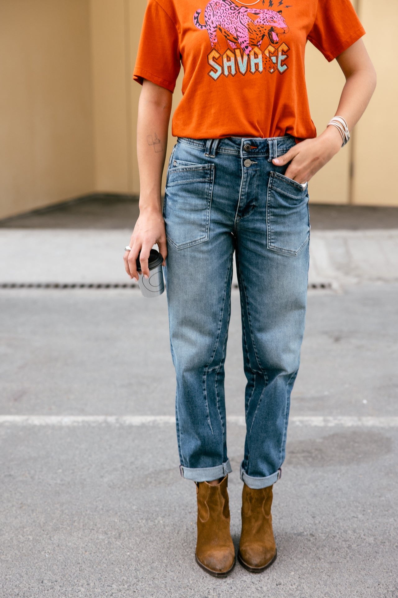   
            

7/8 High Waist Straight Jeans Women Edita saopolo med | Freeman T. Porter
          