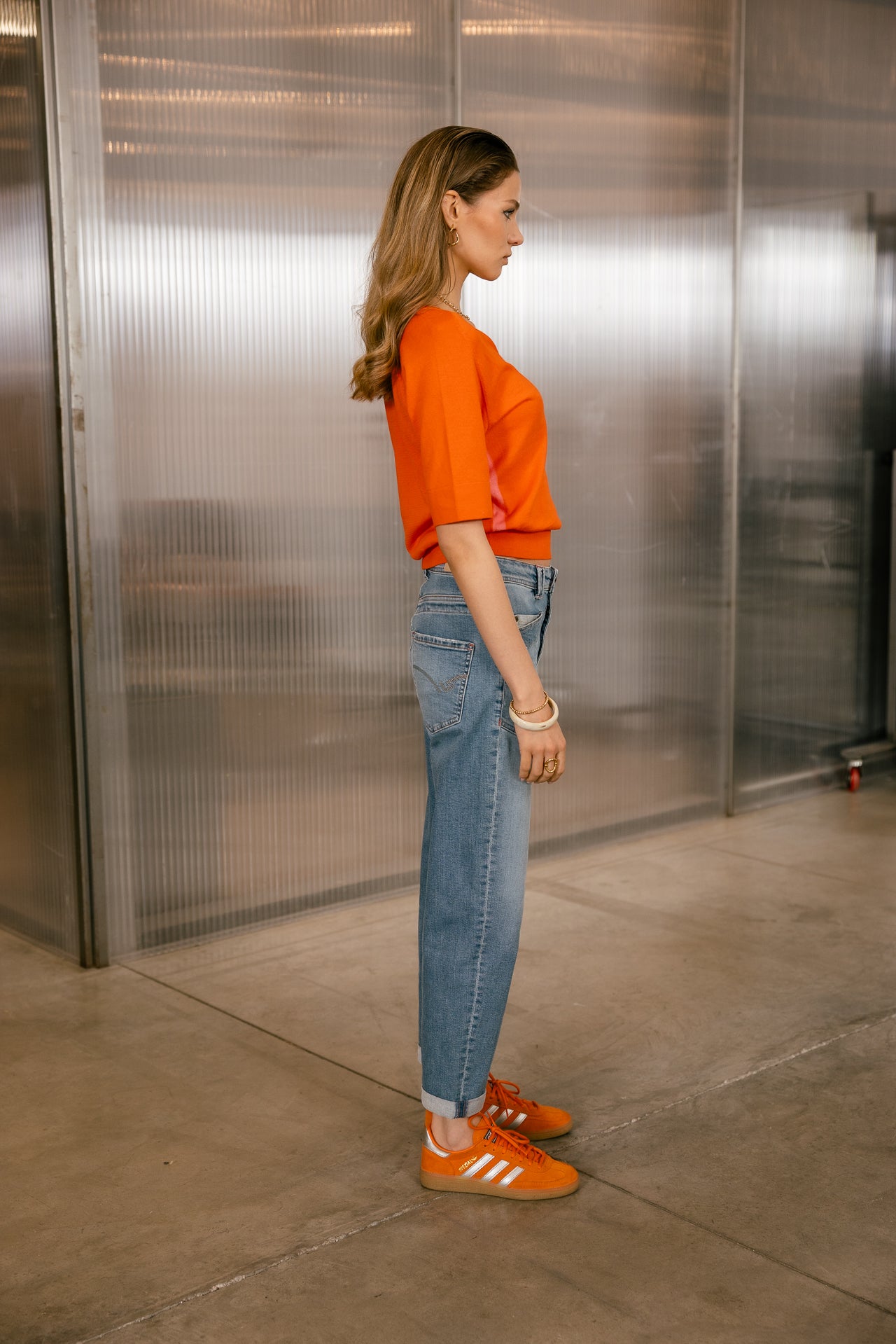 

Jeans droit 7/8 taille haute Femme Edita suave | Freeman T. Porter