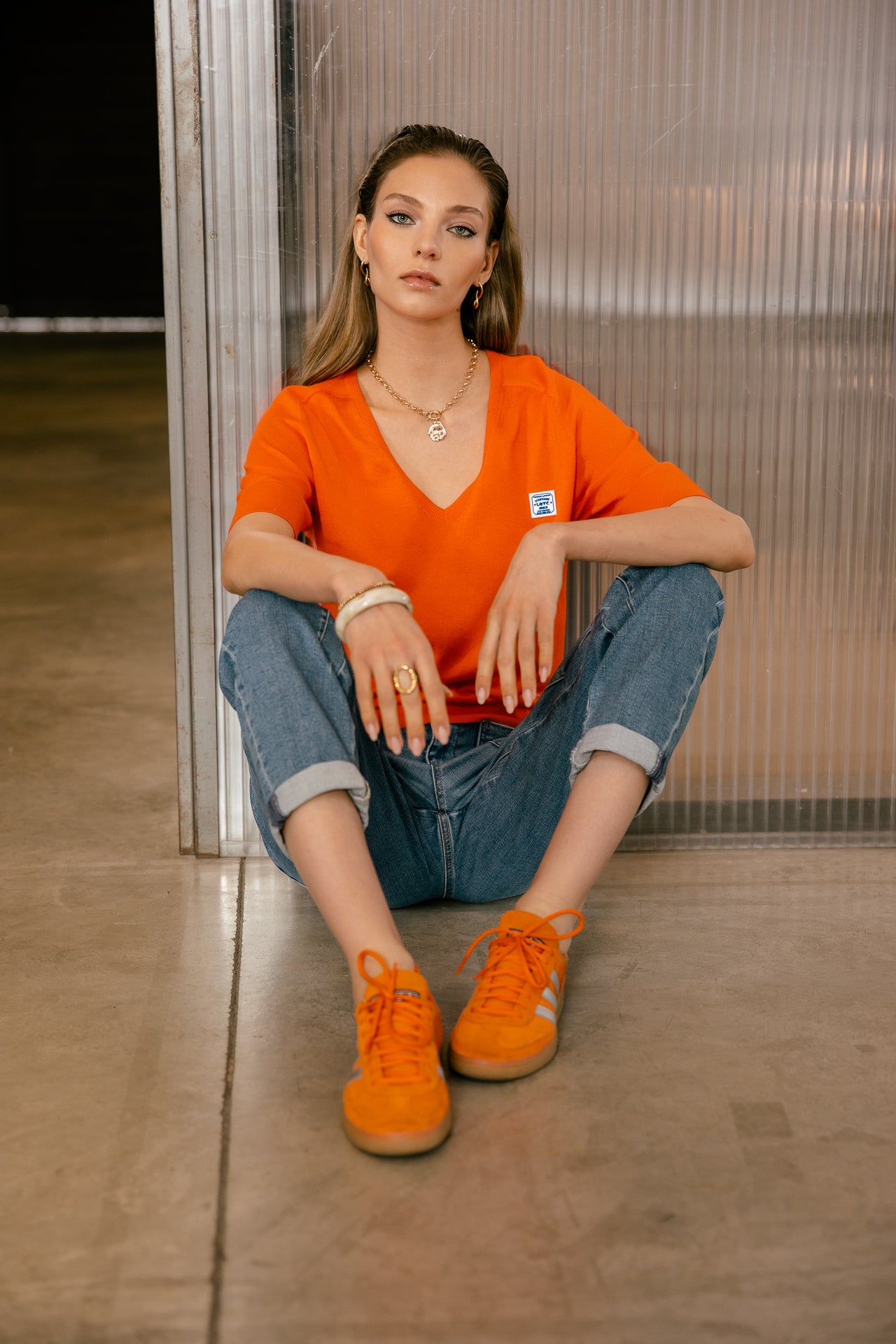 

Jeans droit 7/8 taille haute Femme Edita suave | Freeman T. Porter