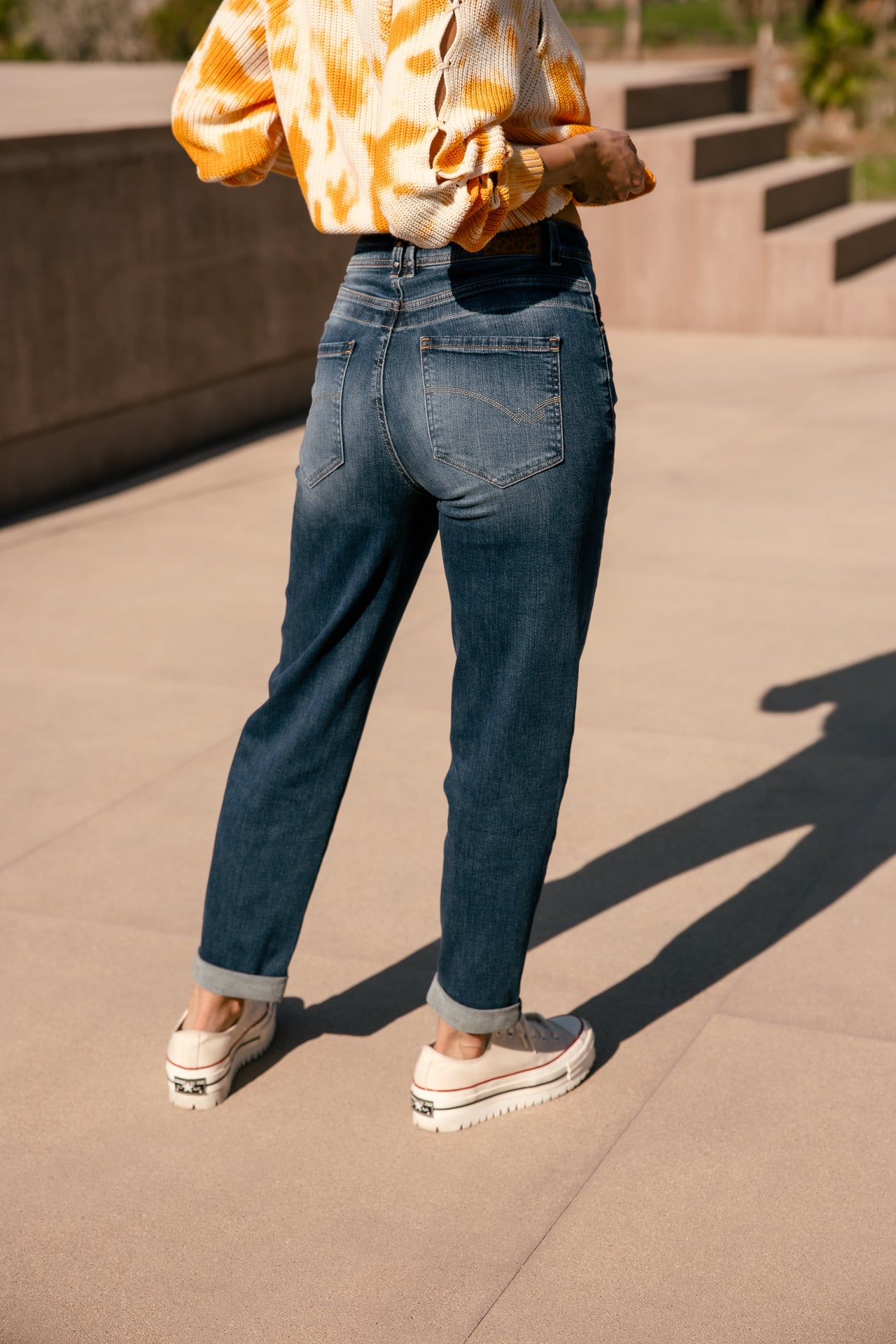 

Jeans droit 7/8 taille haute Femme Edita samba dark | Freeman T. Porter