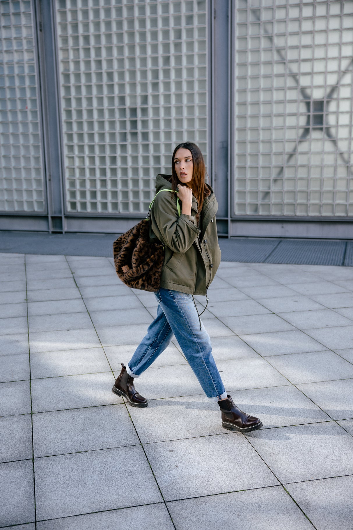 

Jeans mit hoher Taille Frau Edita sicilian | Freeman T. Porter