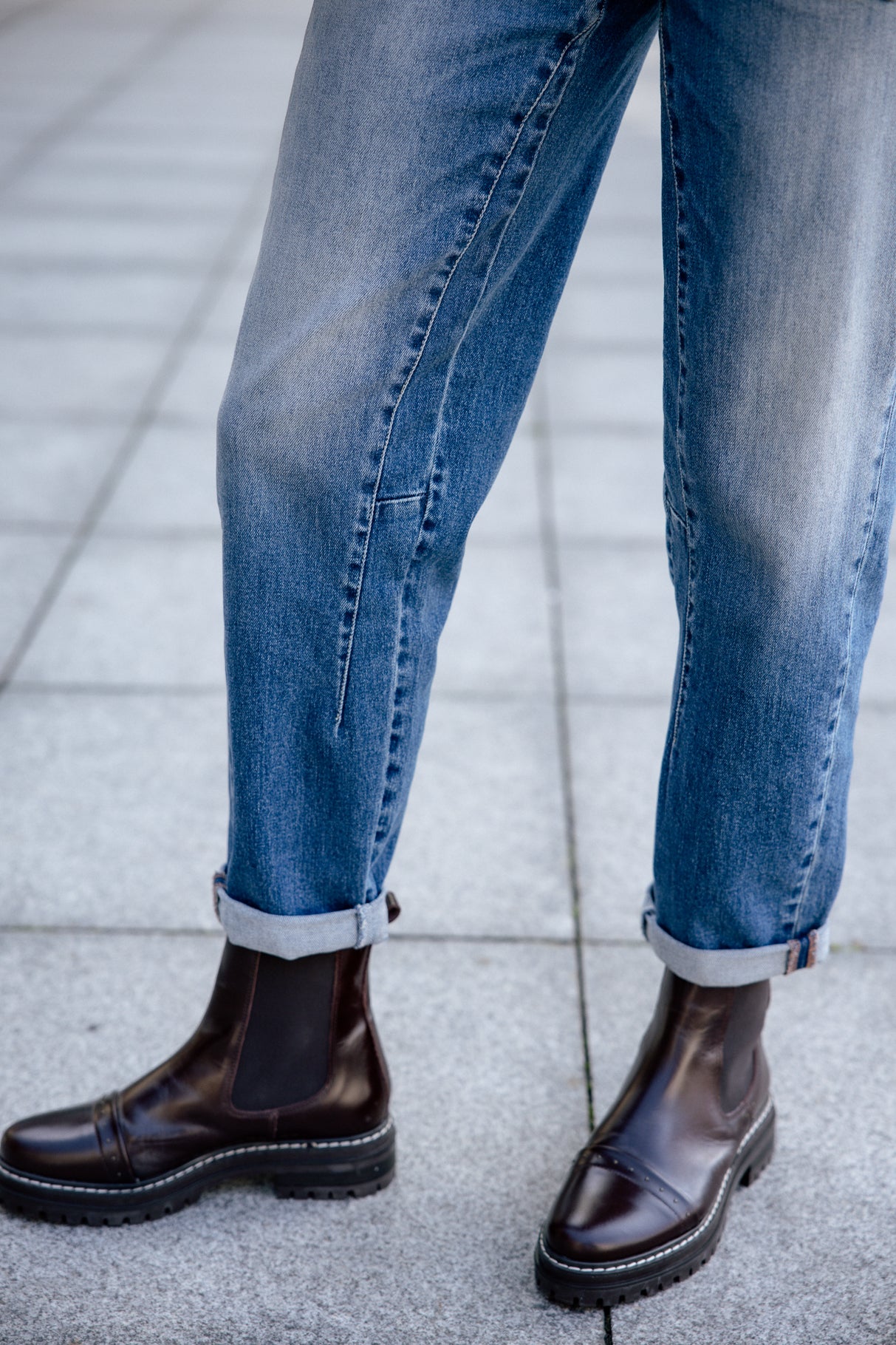 

Jeans mit hoher Taille Frau Edita sicilian | Freeman T. Porter