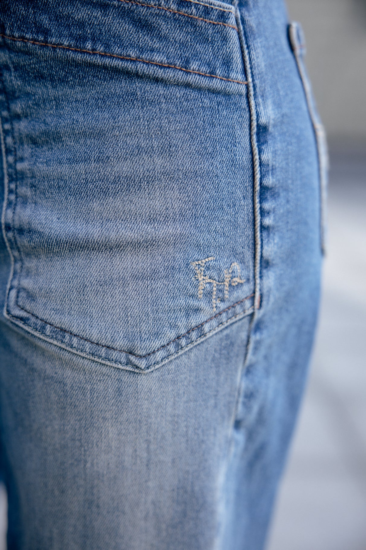 

Jeans mit hoher Taille Frau Edita sicilian | Freeman T. Porter
