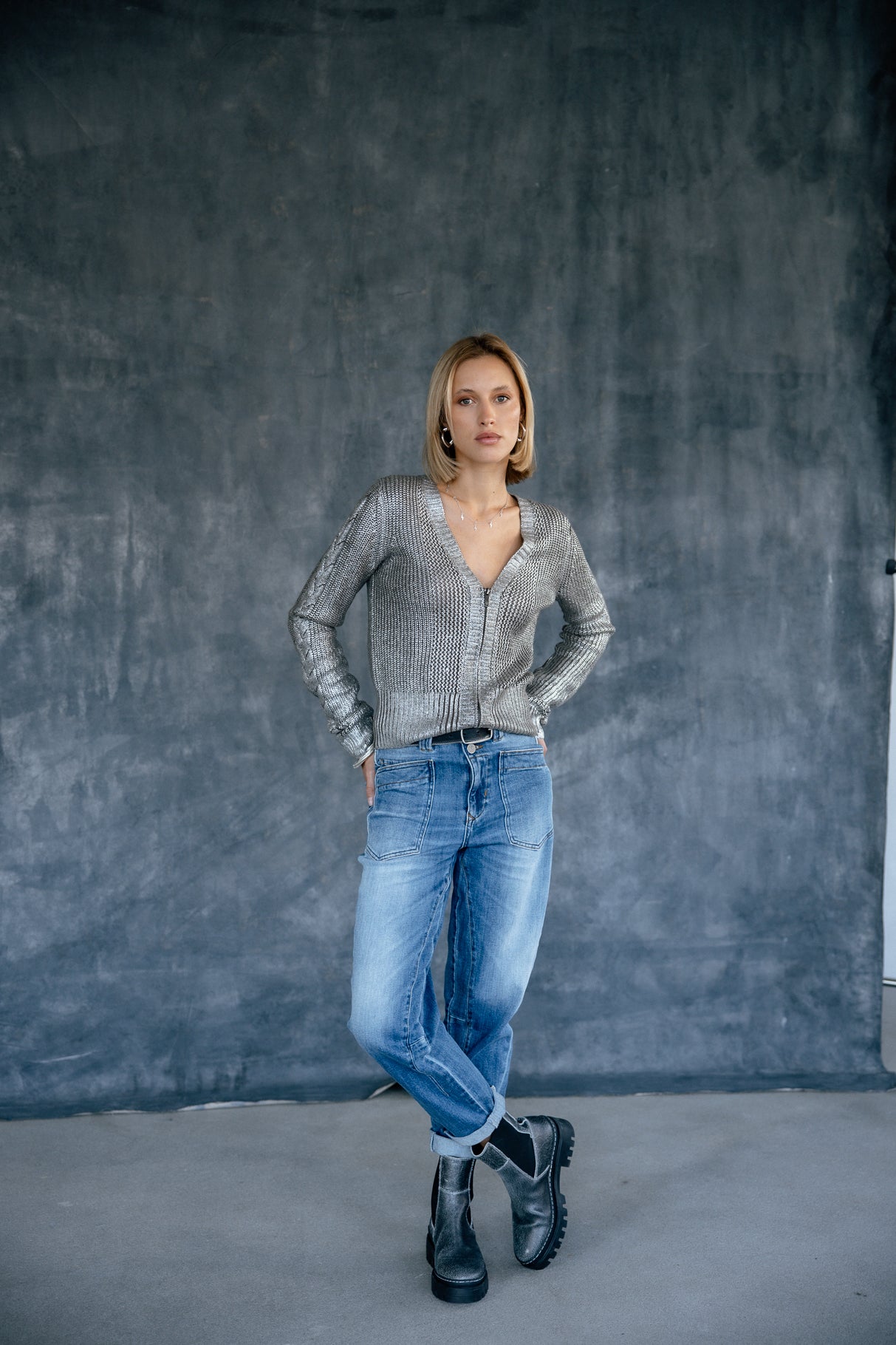

Jeans taille haute Femme Edita seoul | Freeman T. Porter