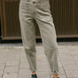 

High-waisted pants Woman Edita Andalousia deep lichen green | Freeman T. Porter