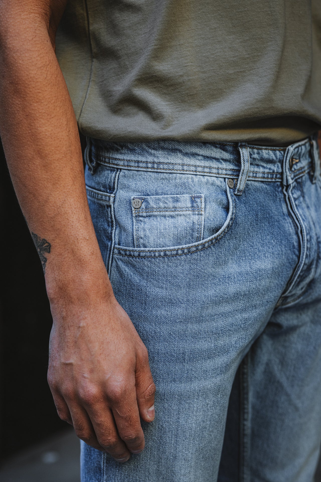 

Jeans droit Homme Felix Denim balik light | Freeman T. Porter