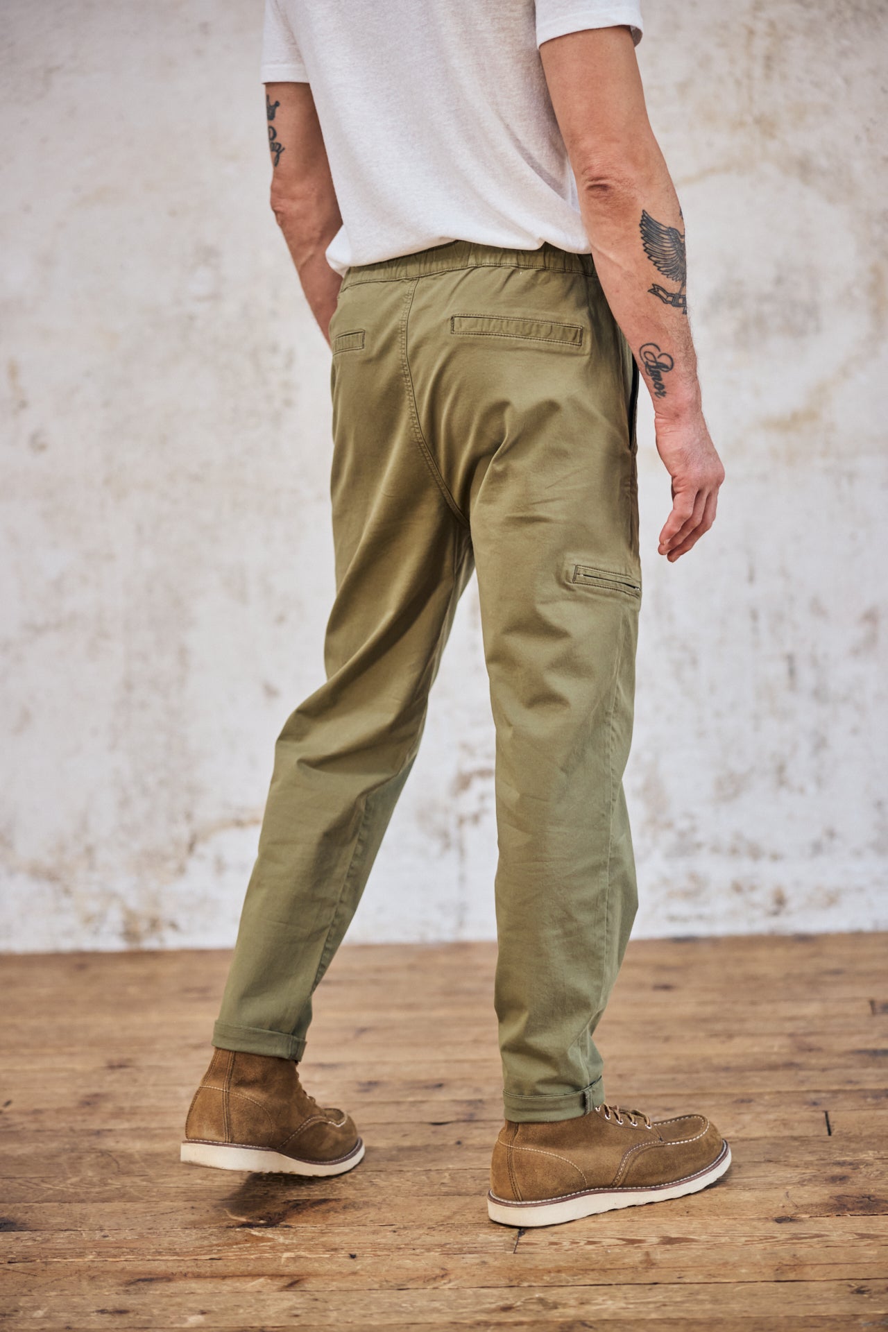 pantalon kaki homme