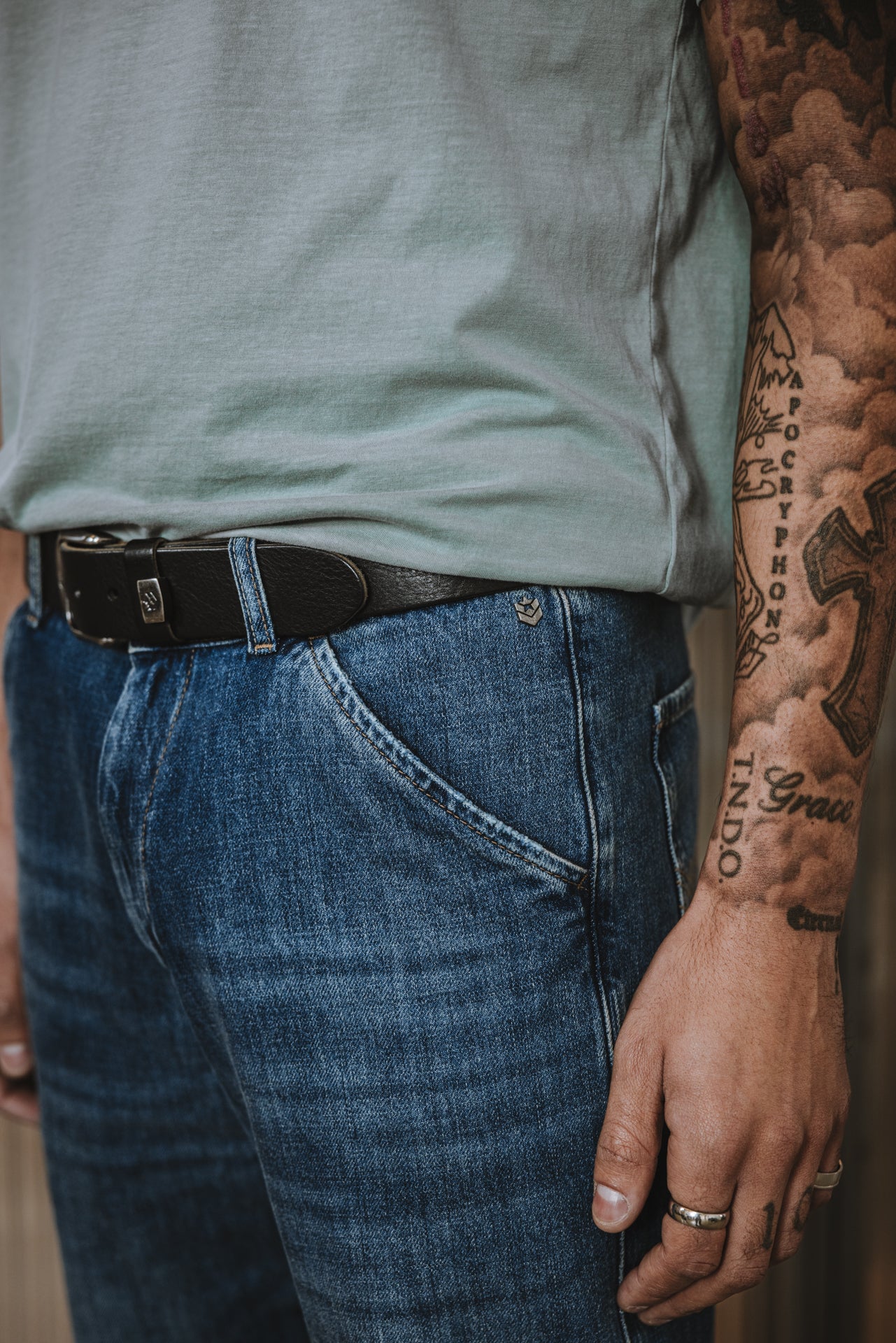 

Cropped jeans Men Tiago Denim barsen | Freeman T. Porter