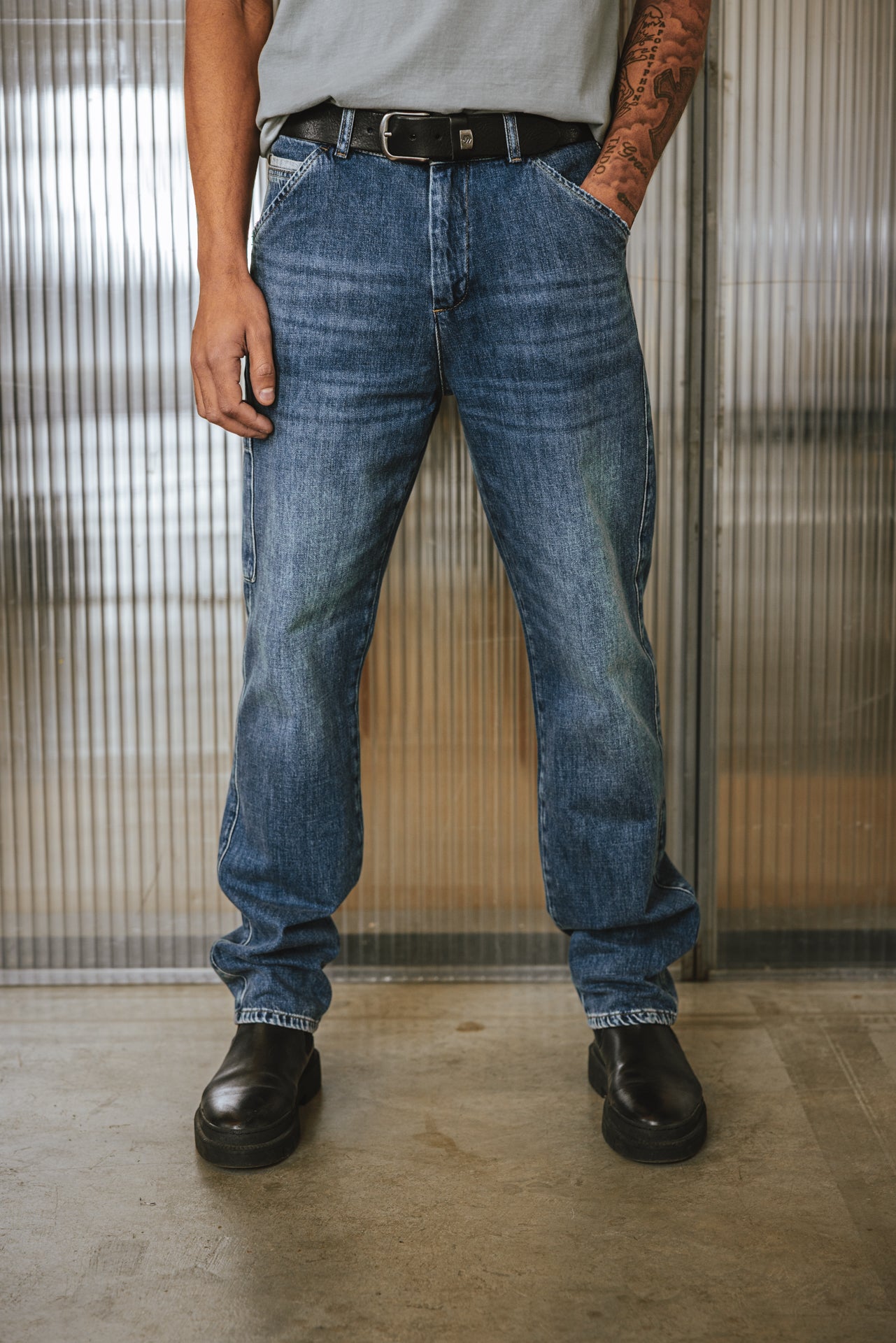 

Cropped jeans Men Tiago Denim barsen | Freeman T. Porter