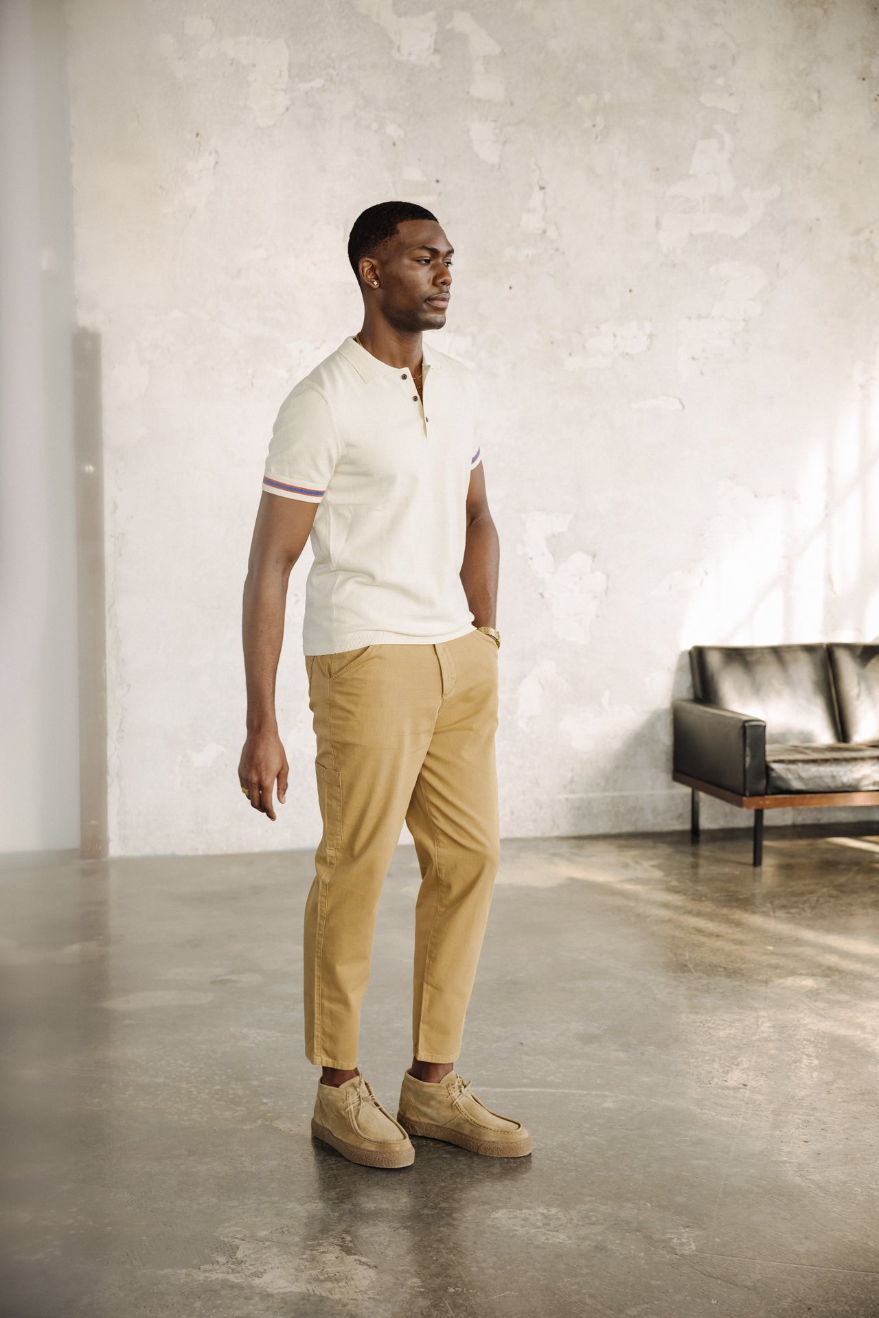 

Cropped pants Men Tiago Spiny kelp | Freeman T. Porter