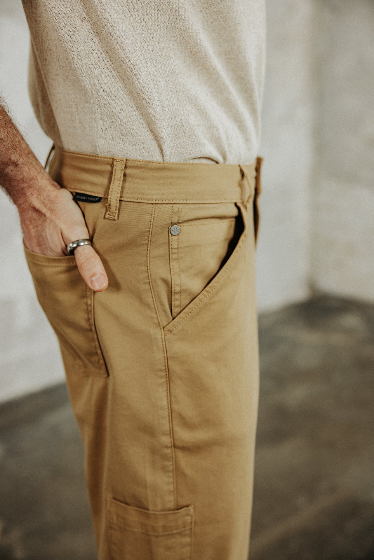 

Cropped trousers Men Tiago Spiny kelp | Freeman T. Porter
