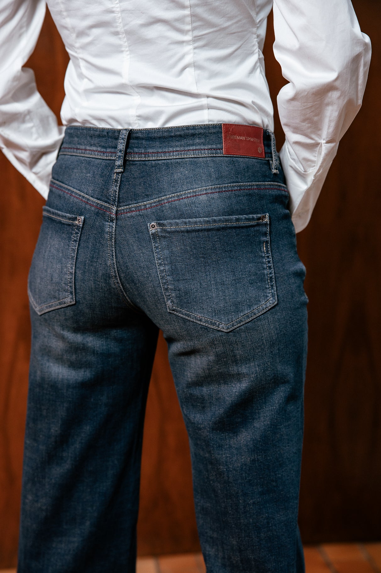 
              

Jeans droit taille mi-haute Femme Hannah midiego | Freeman T. Porter
            