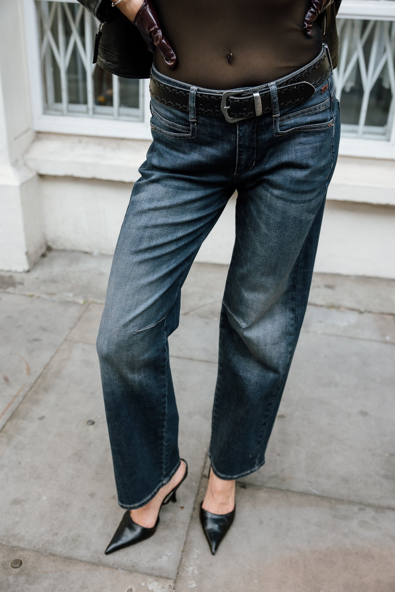 

Stretch straight jeans Dames Hannah midiego | Freeman T. Porter