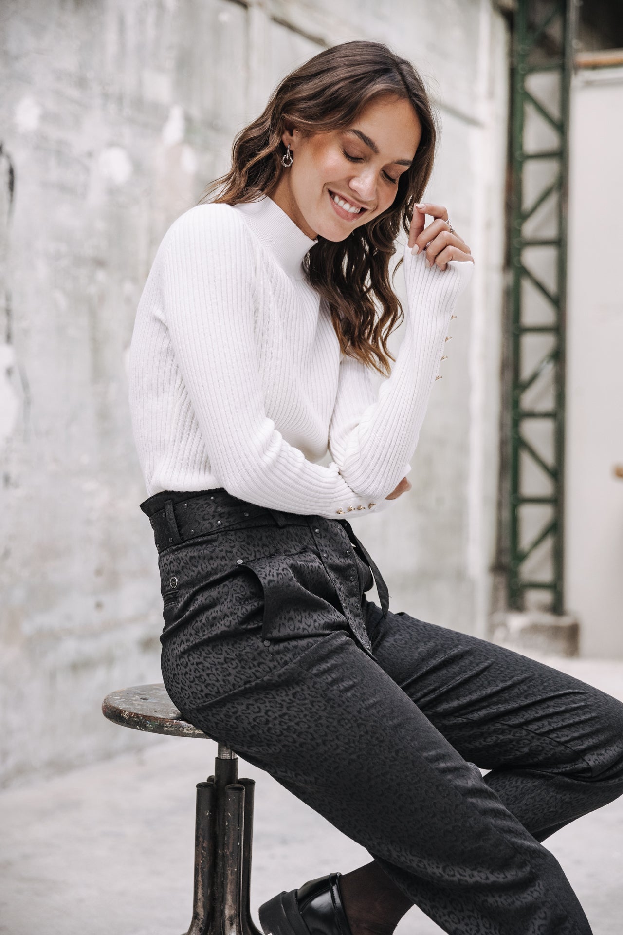 

Pantalon city Paperbag Mujer Isadora Gyal black | Freeman T. Porter