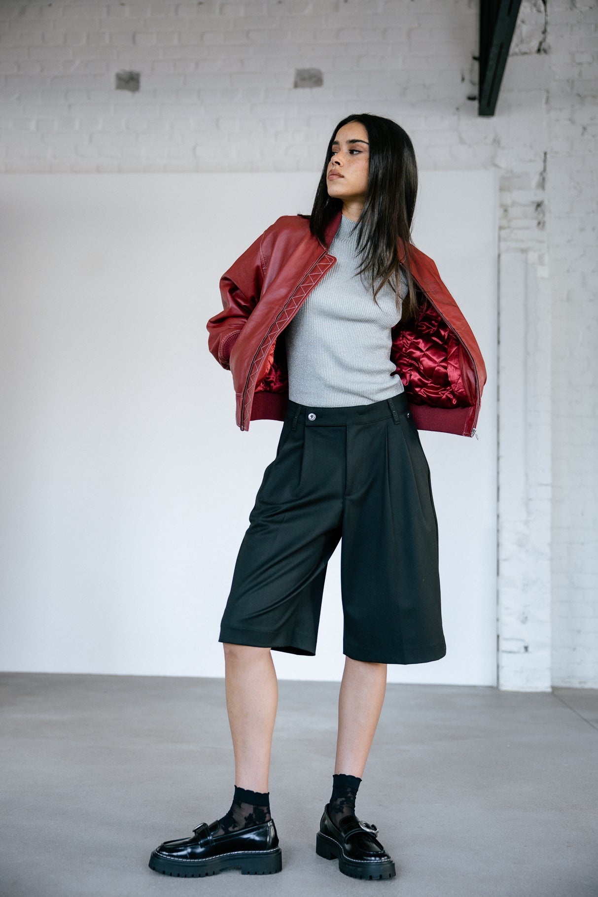 

Bermuda City Femme Stella Evenos black | Freeman T. Porter