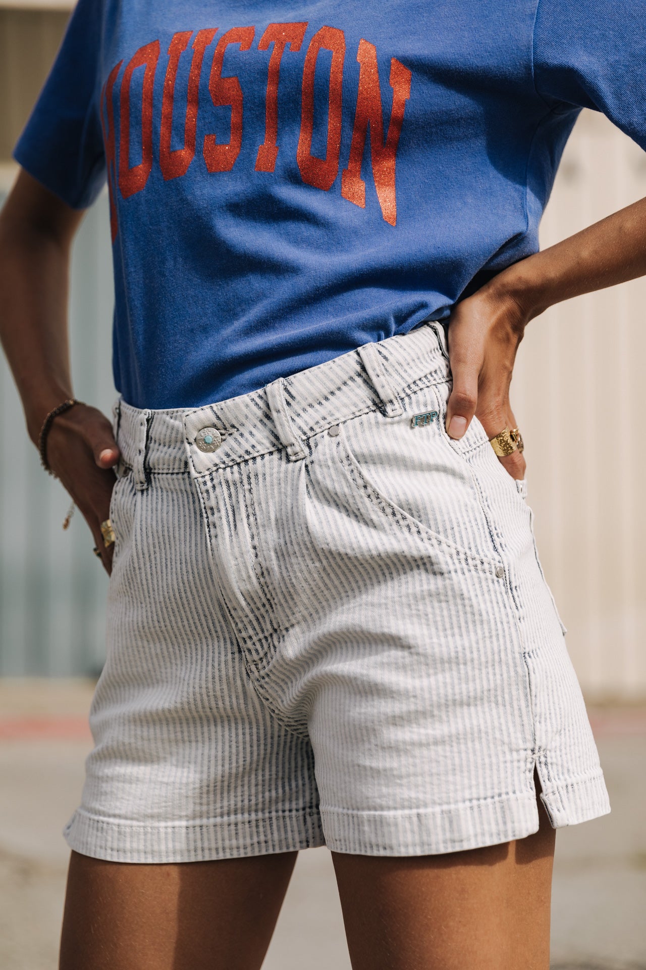 

Short taille haute Femme Jade bossanova | Freeman T. Porter