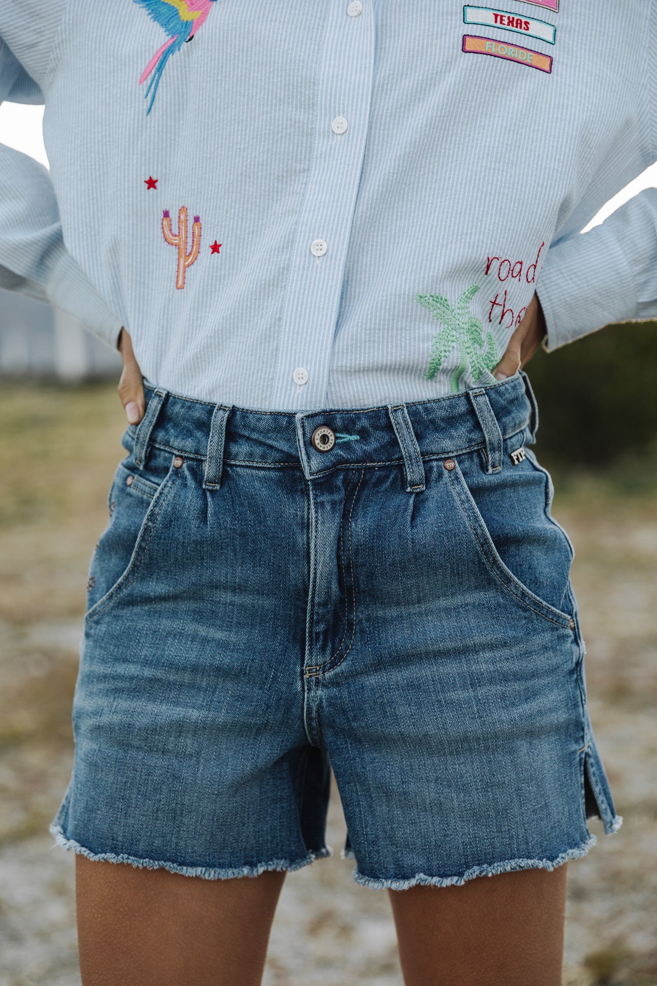 

Short taille haute Femme Jade portofino | Freeman T. Porter