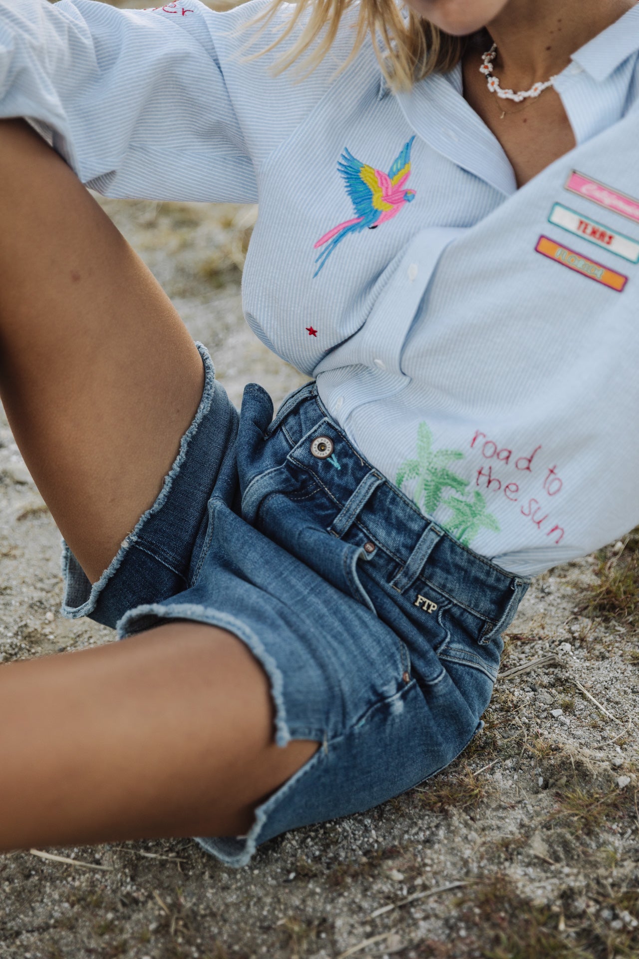 

Short taille haute Femme Jade portofino | Freeman T. Porter