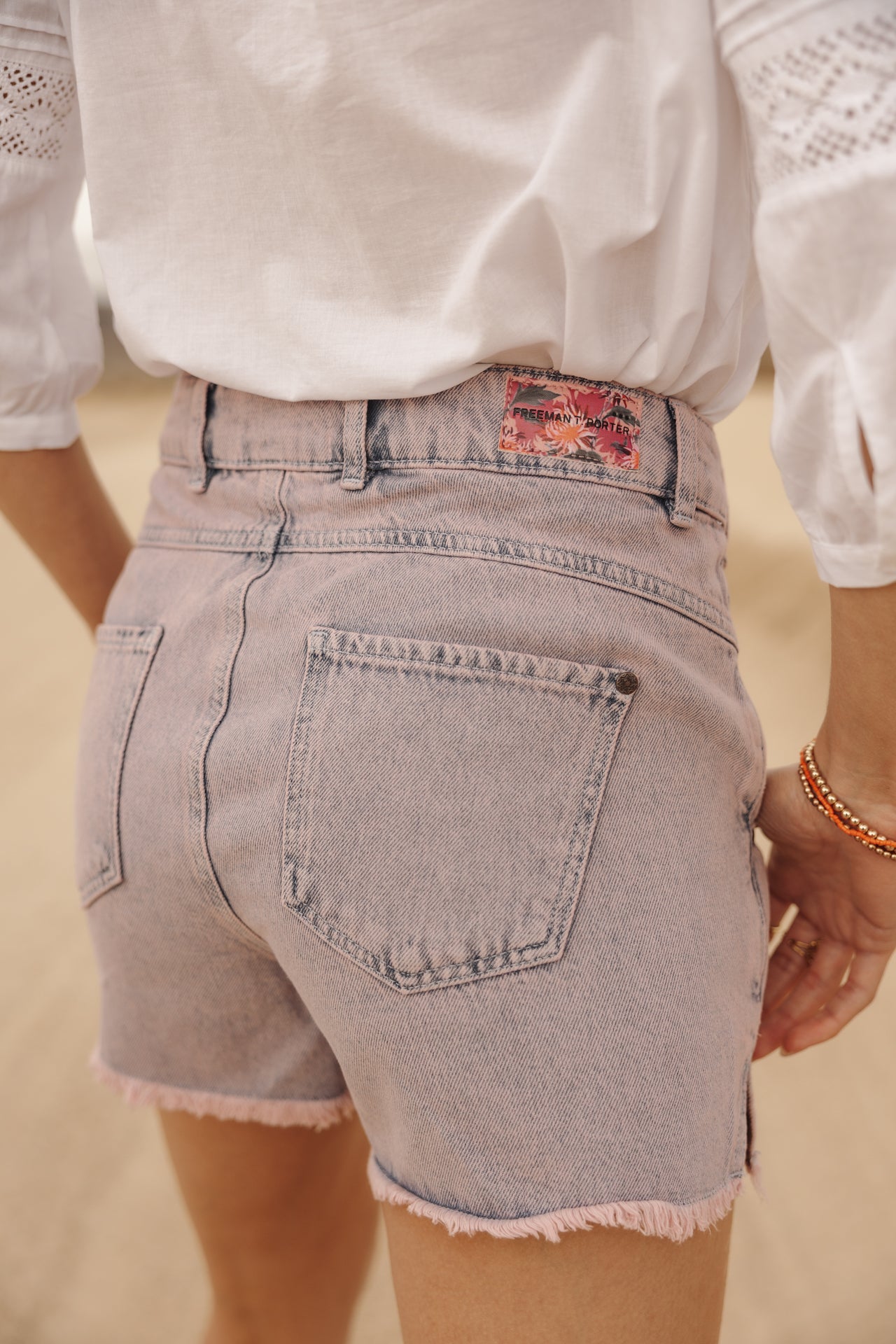 

Pantalones cortos de cintura alta Mujer Jade primera | Freeman T. Porter