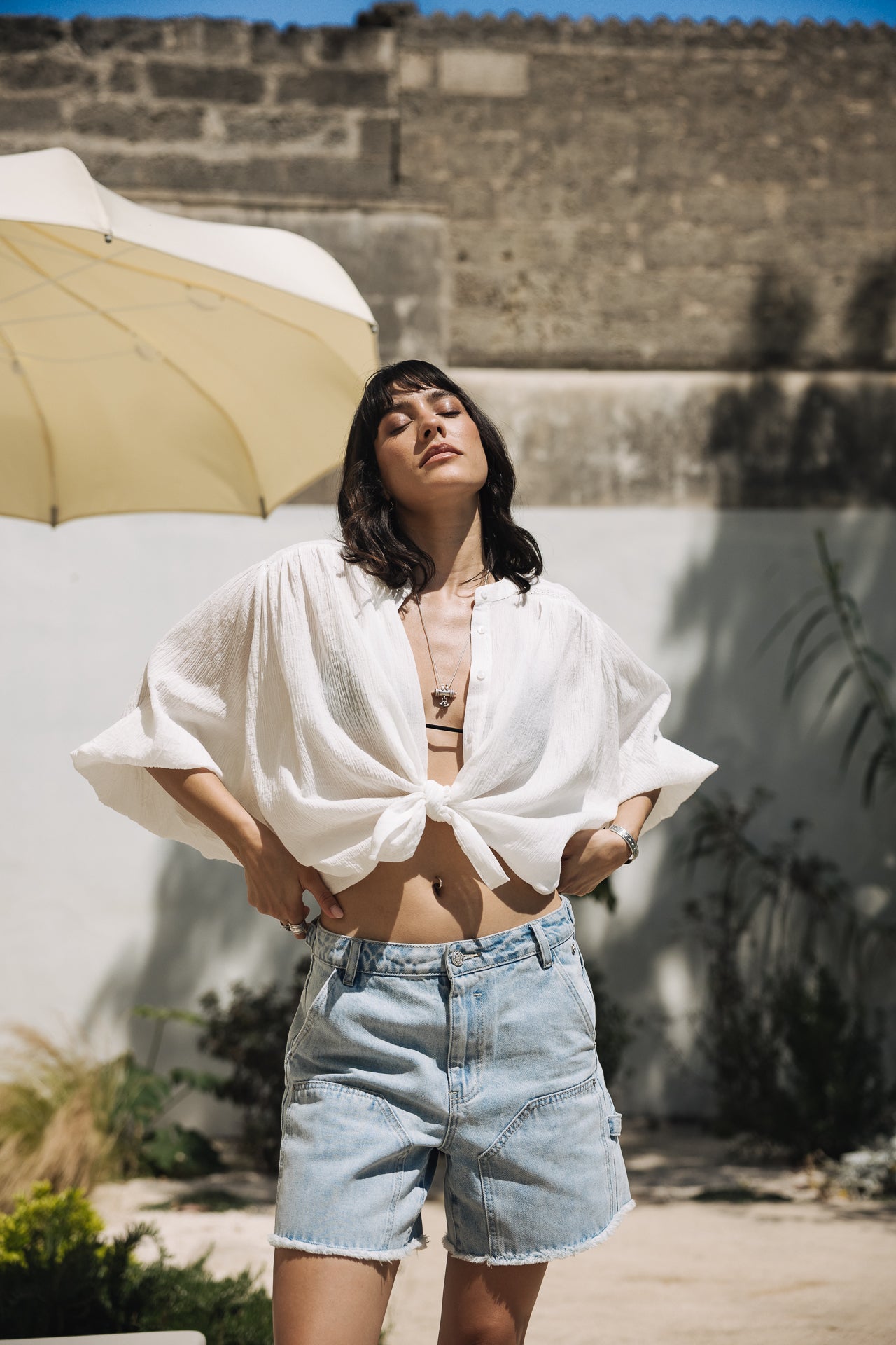 

Casual shorts Woman Andrea Denim jellyfish | Freeman T. Porter