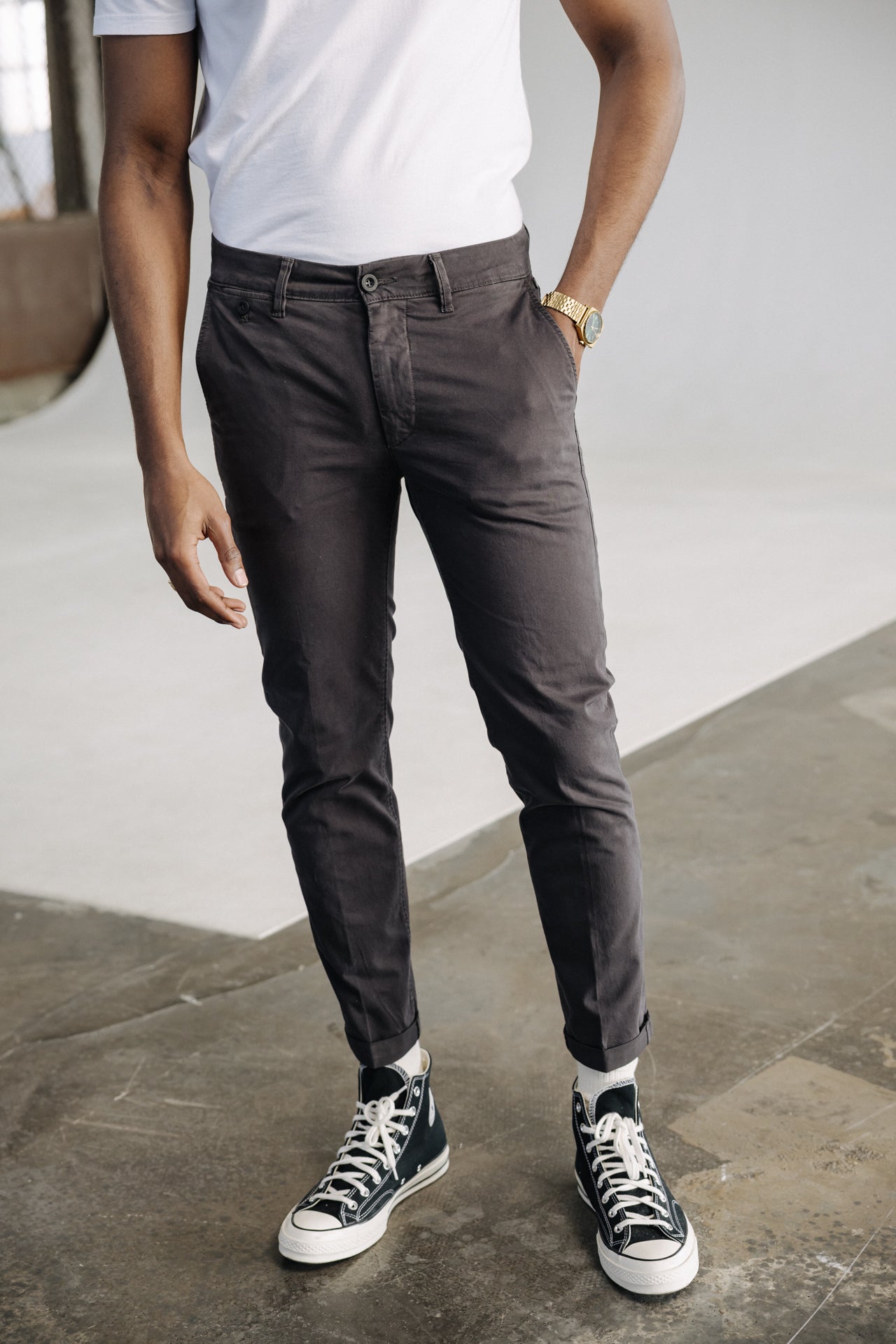 freeman porter Mathis Bonito Pantalon chino Homme black En