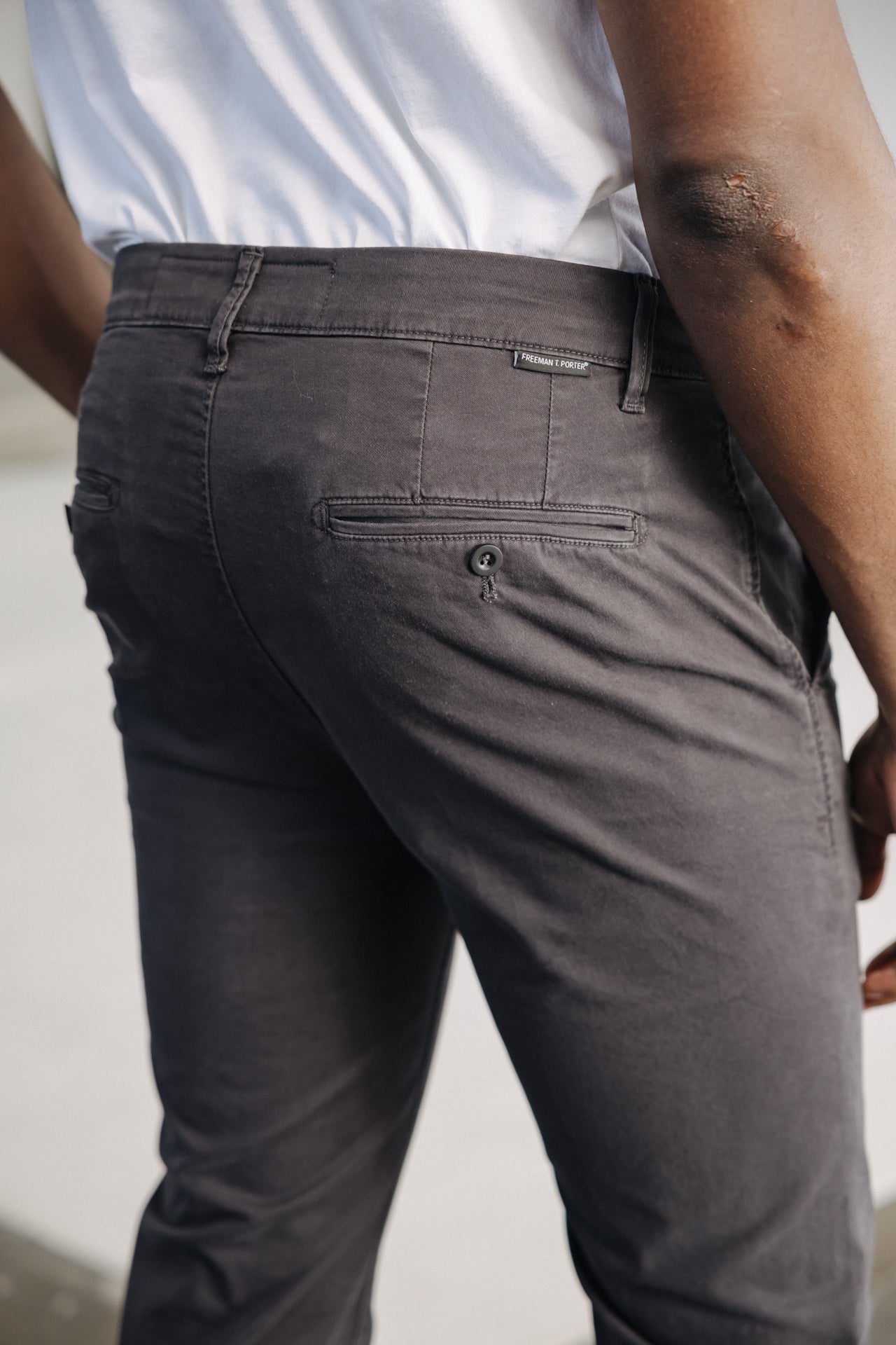 

Chinohose Mann Mathis Bonito black | Freeman T. Porter