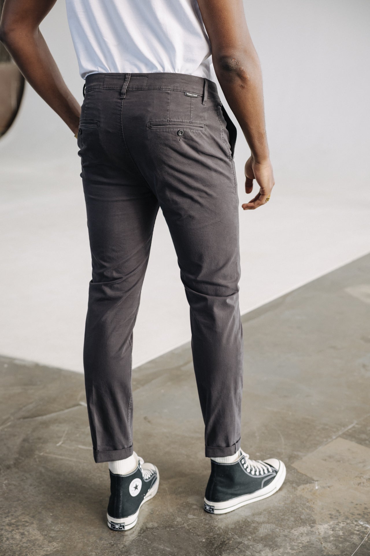 

Chinohose Mann Mathis Bonito black | Freeman T. Porter