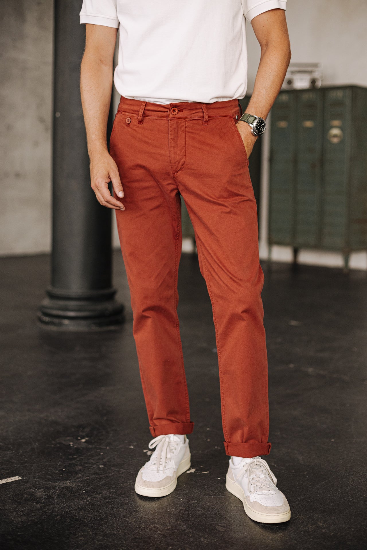

Men Mathis Bonito terracotta | Freeman T. Porter