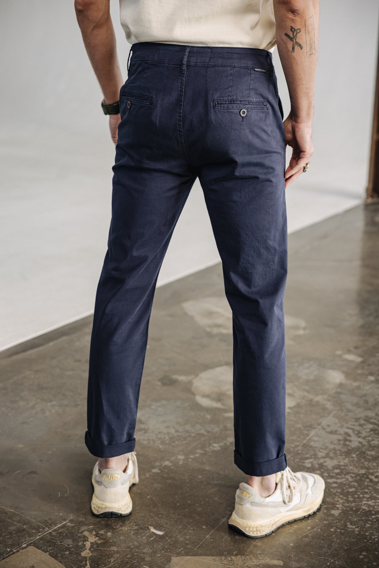 

Pantalones chinos Hombres Mathis Bonito navy | Freeman T. Porter