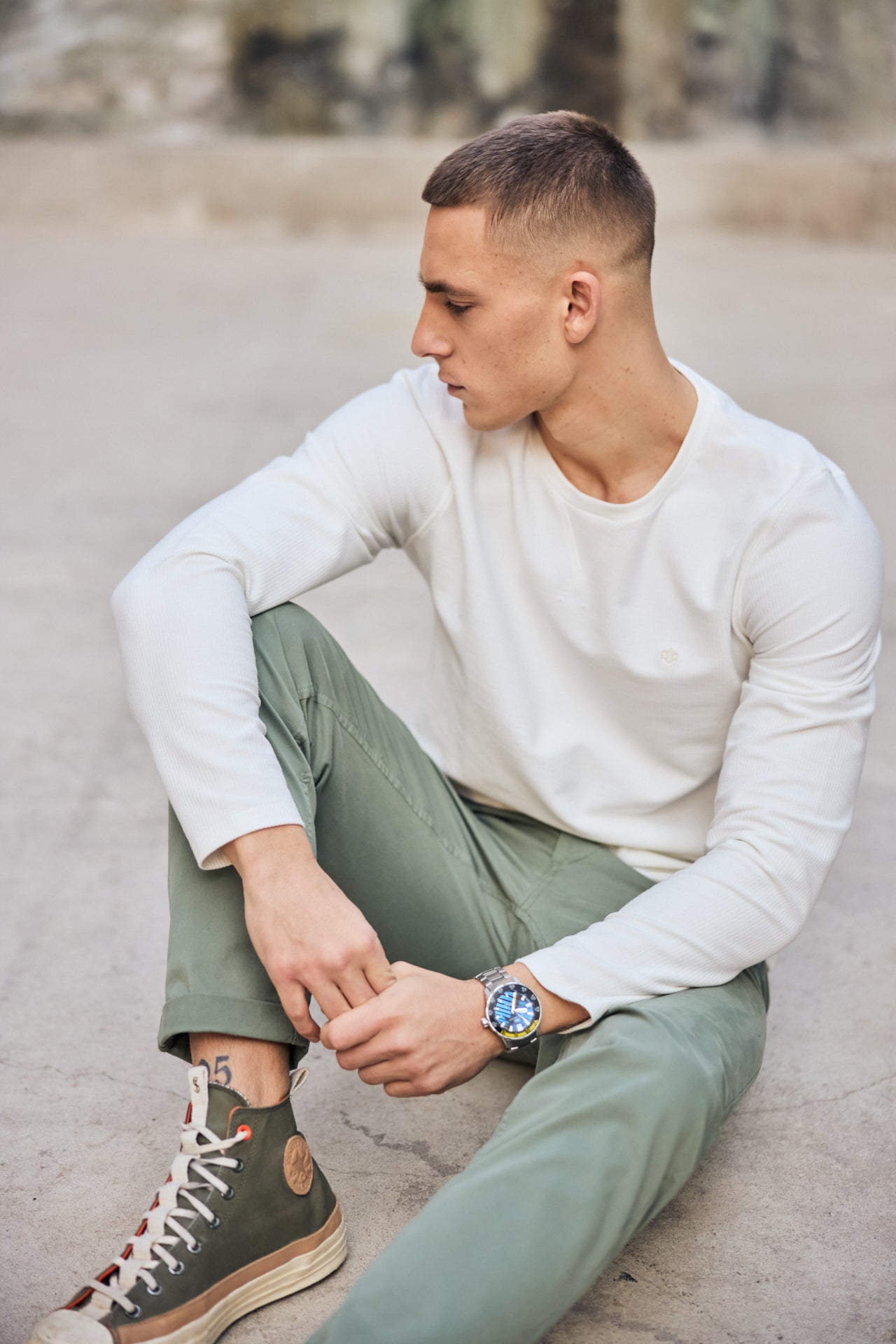 

Chinohose Mann Mathis Bonito laurel wreath | Freeman T. Porter