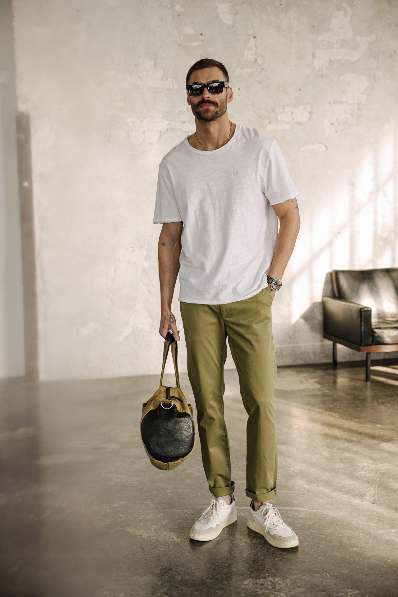 
              

Pantalones chinos Hombres Mathis Bonito deep lichen green | Freeman T. Porter
            