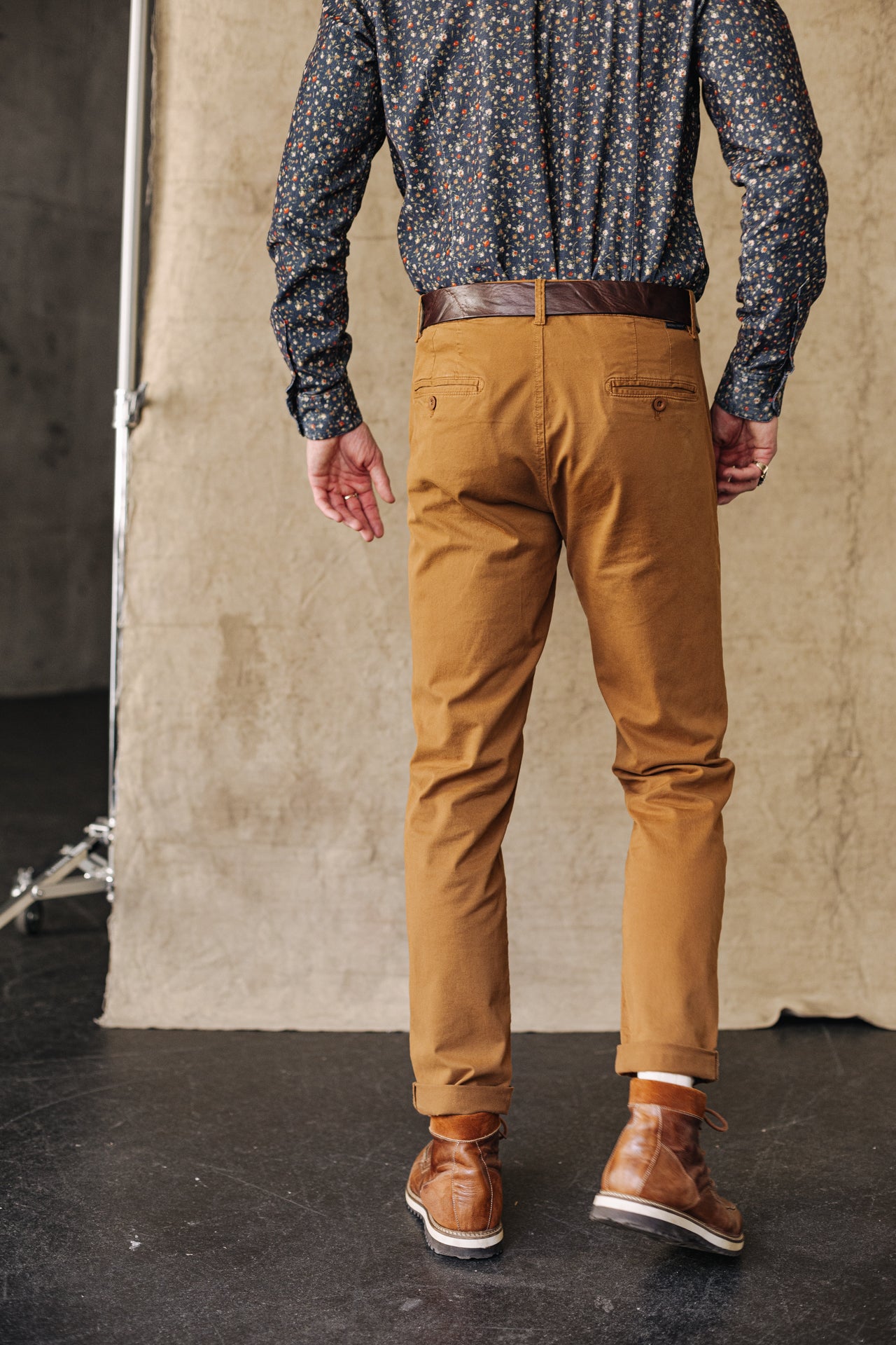 

Chino trousers Men Mathis Bonito rubber | Freeman T. Porter