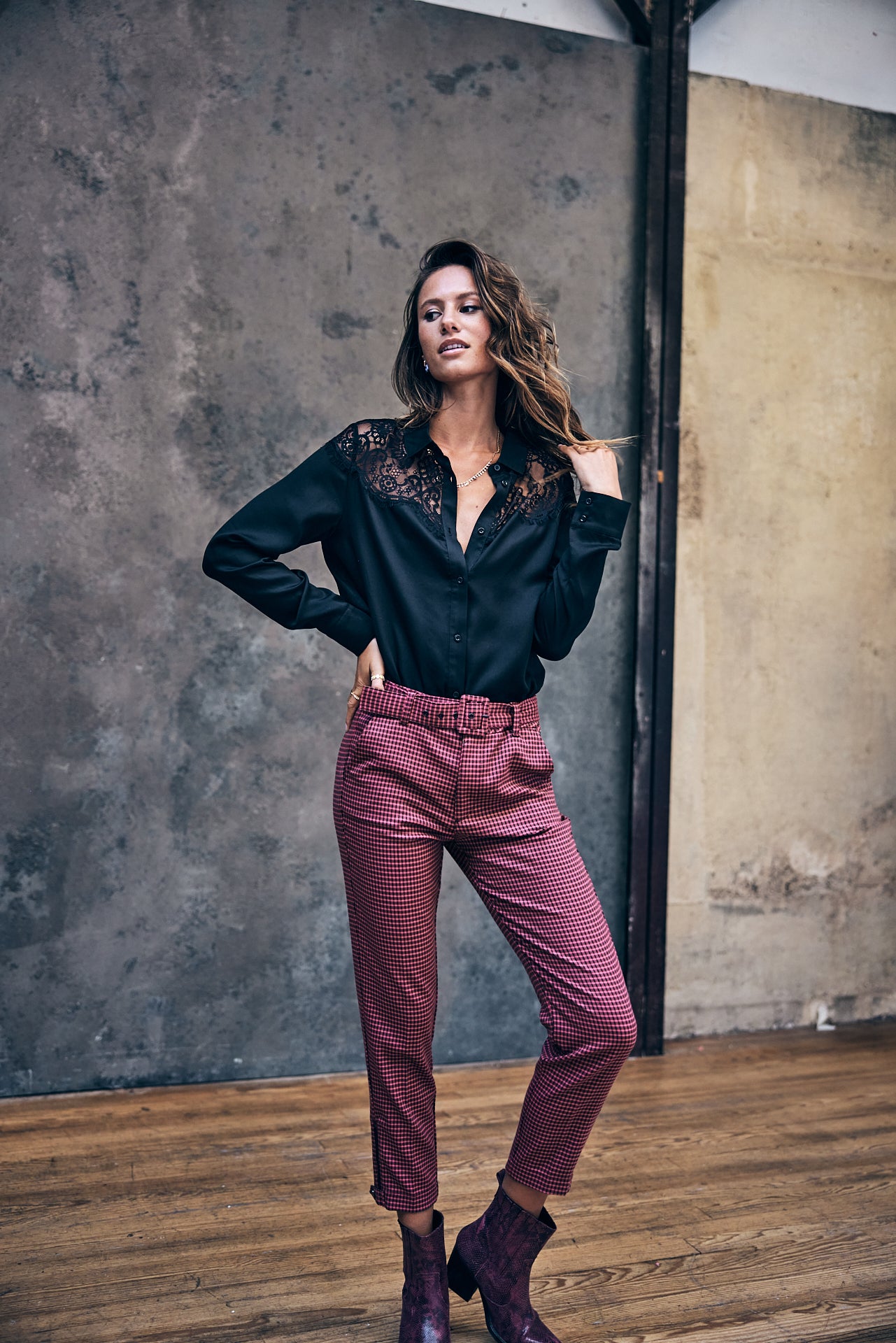 

pantalon taille haute super slim Woman Leana Smaller original | Freeman T. Porter