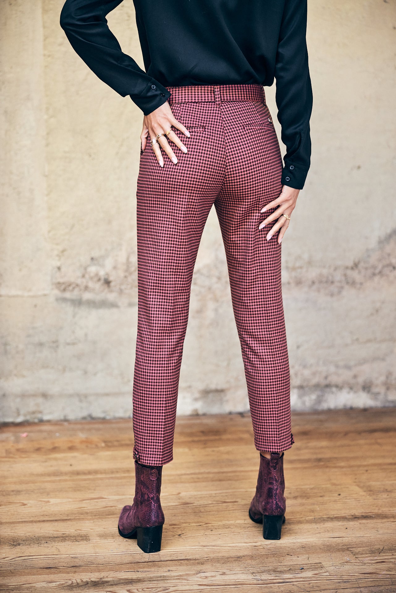 

pantalon taille haute super slim Woman Leana Smaller original | Freeman T. Porter