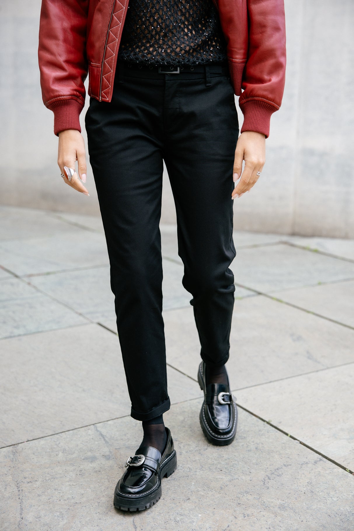   
            

Chinohose Frau Claudia Felicita black | Freeman T. Porter
          