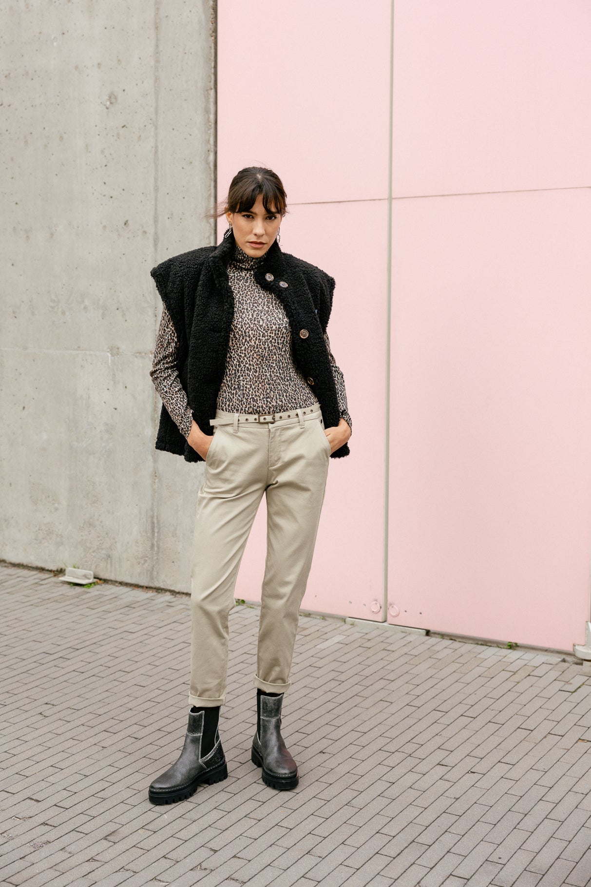   
            

Pantalon slim Women Claudia Felicita abbey stone | Freeman T. Porter
          