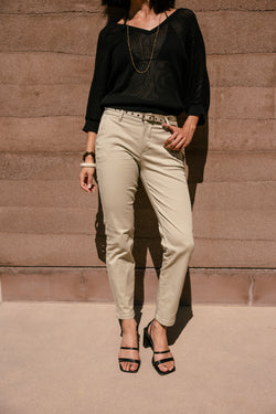 

Pantalón slim Mujer Claudia Felicita abbey stone | Freeman T. Porter